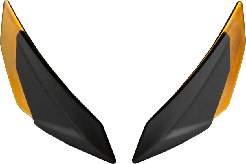 SENTINEL FRONT SIDE VENTS PAIR FIRE CHROME