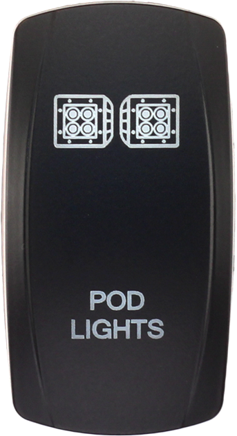 DASH SWITCH ROCKER FACE POD LIGGHTS