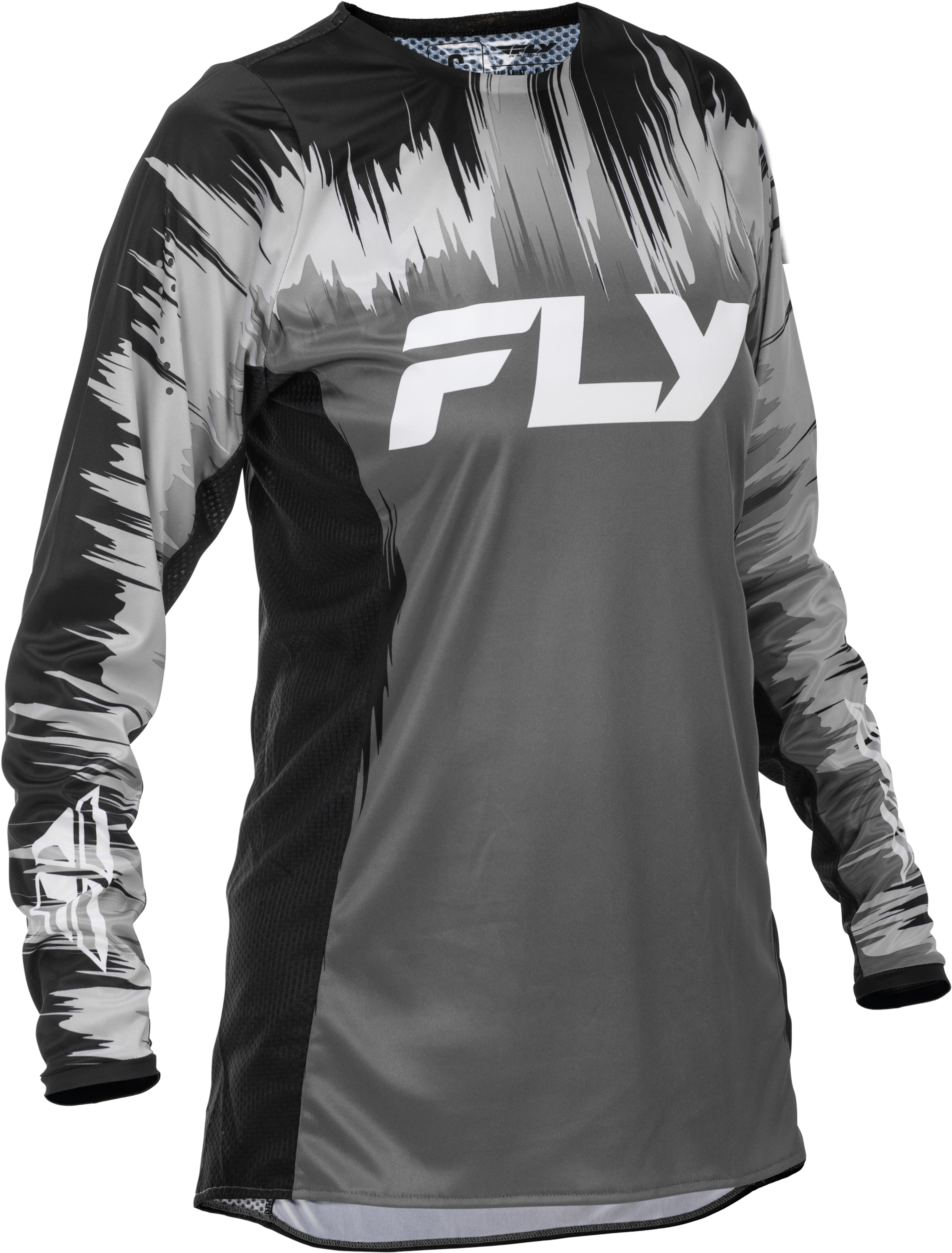 WOMEN'S LITE JERSEY BLACK/GREY/WHITE 2X