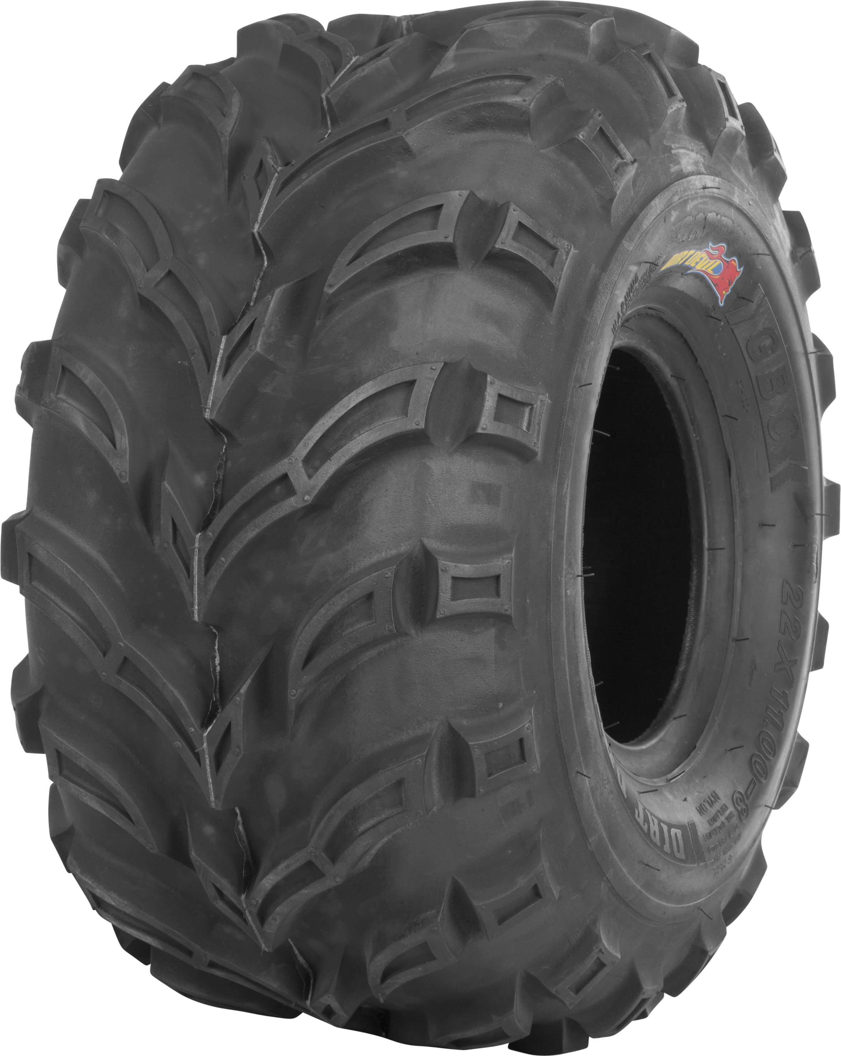 TIRE DIRT DEVIL A/T REAR 25X12-9 BIAS LR496LBS