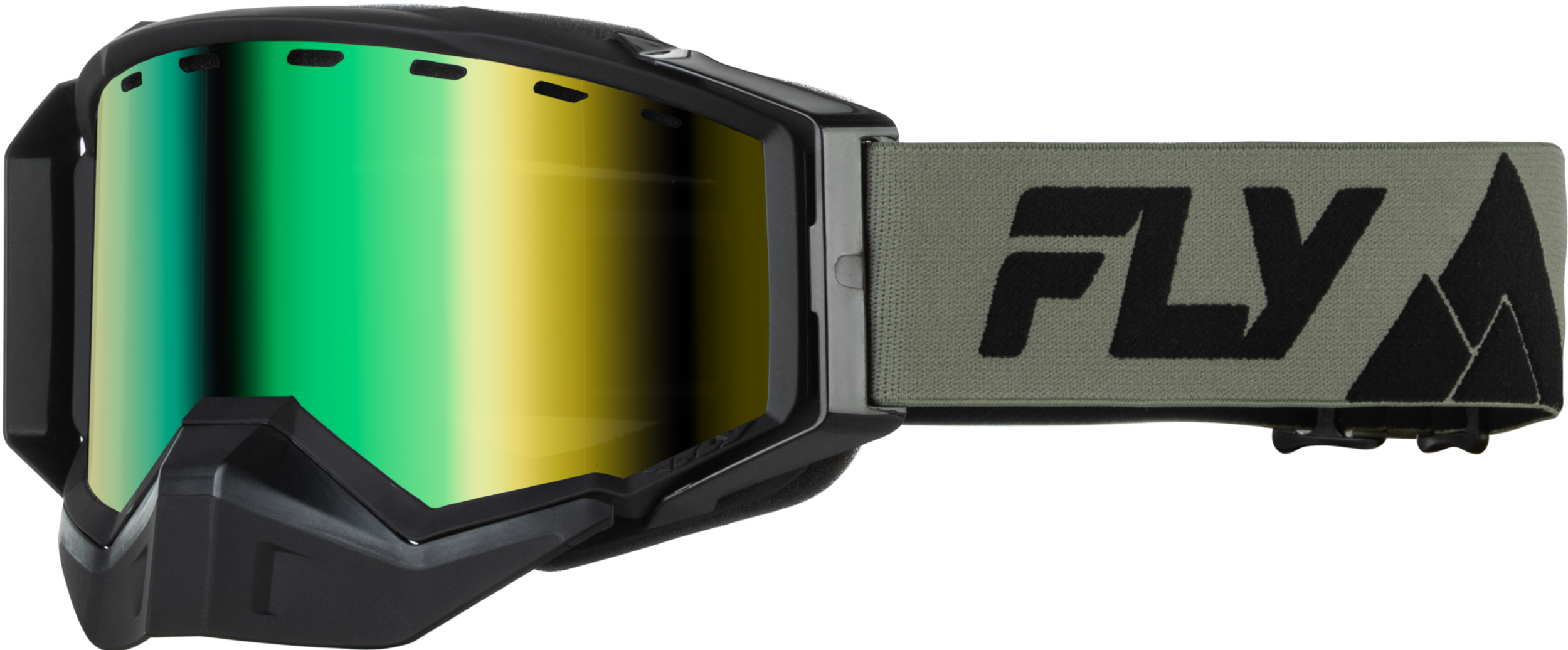 ZONE ELITE SNW GREEN W/GREEN MIRROR/AMBER LENS