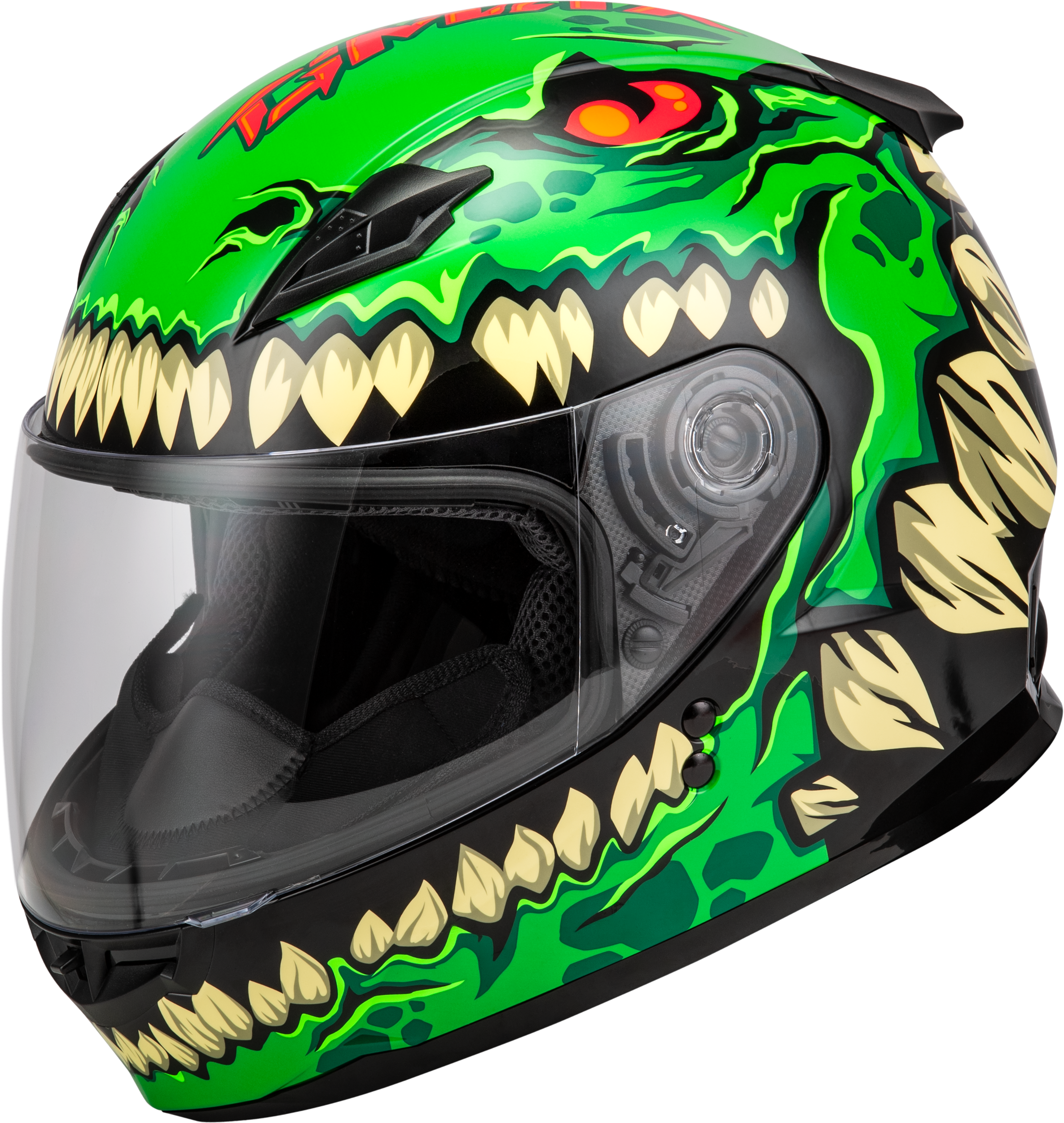 YOUTH GM-49Y DRAX HELMET GREEN YM