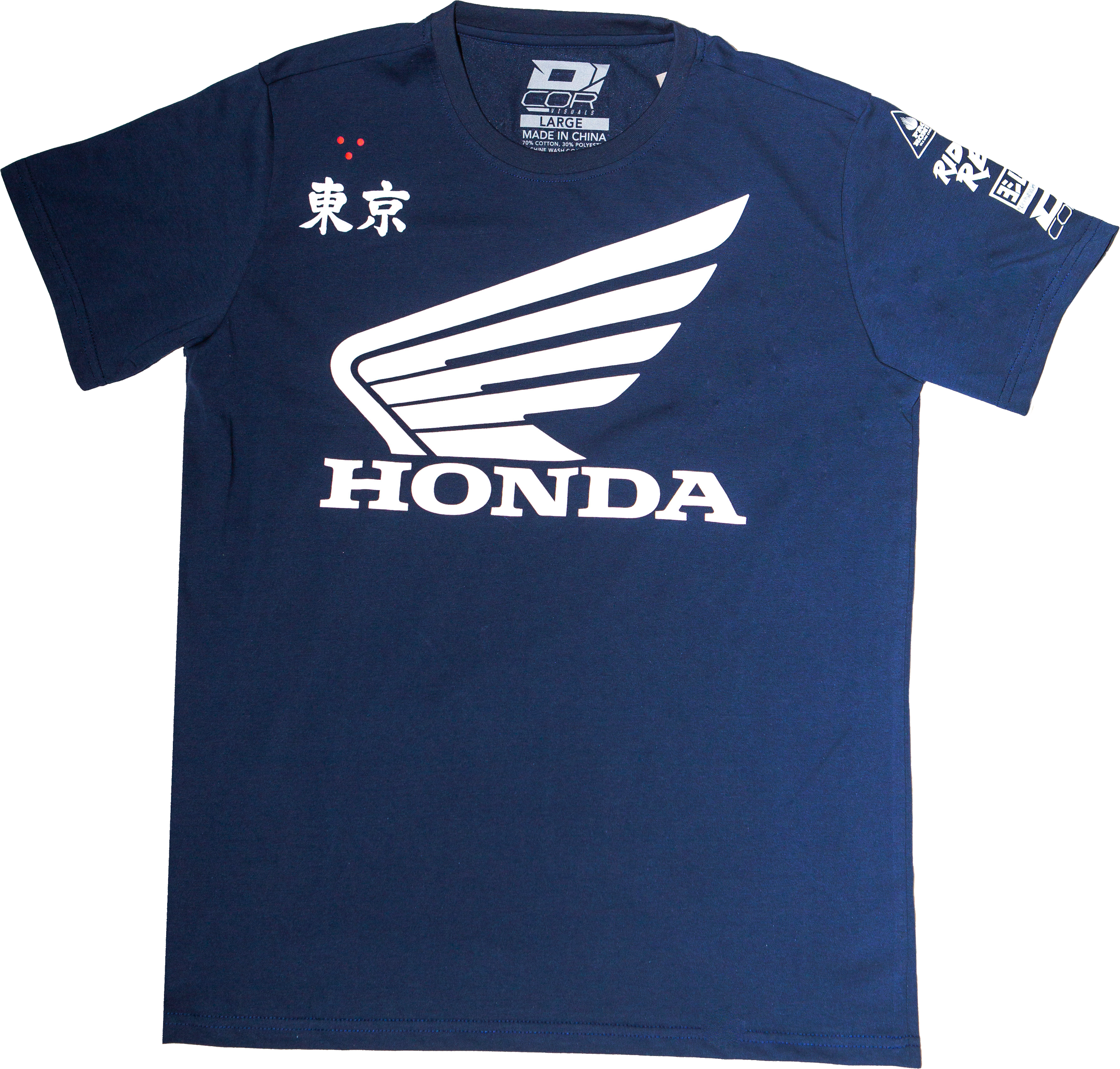HONDA FACTORY T-SHIRT NAVY MD
