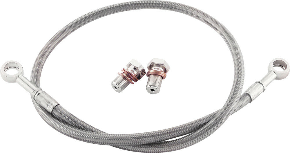 BRAKE LINE REAR SILVER YAM