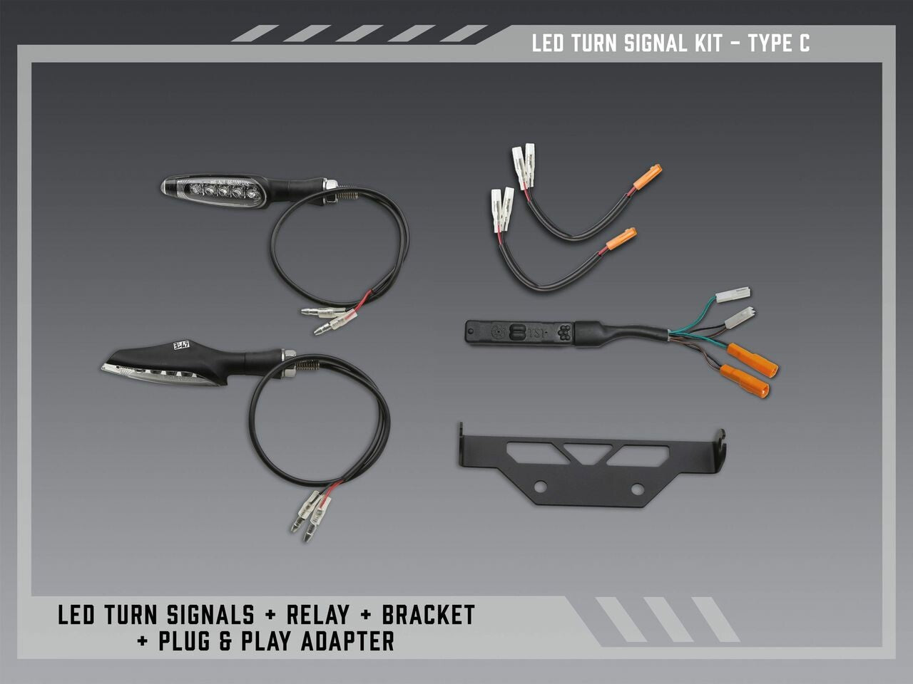 FE V2 STND LED TURN SIG KIT C