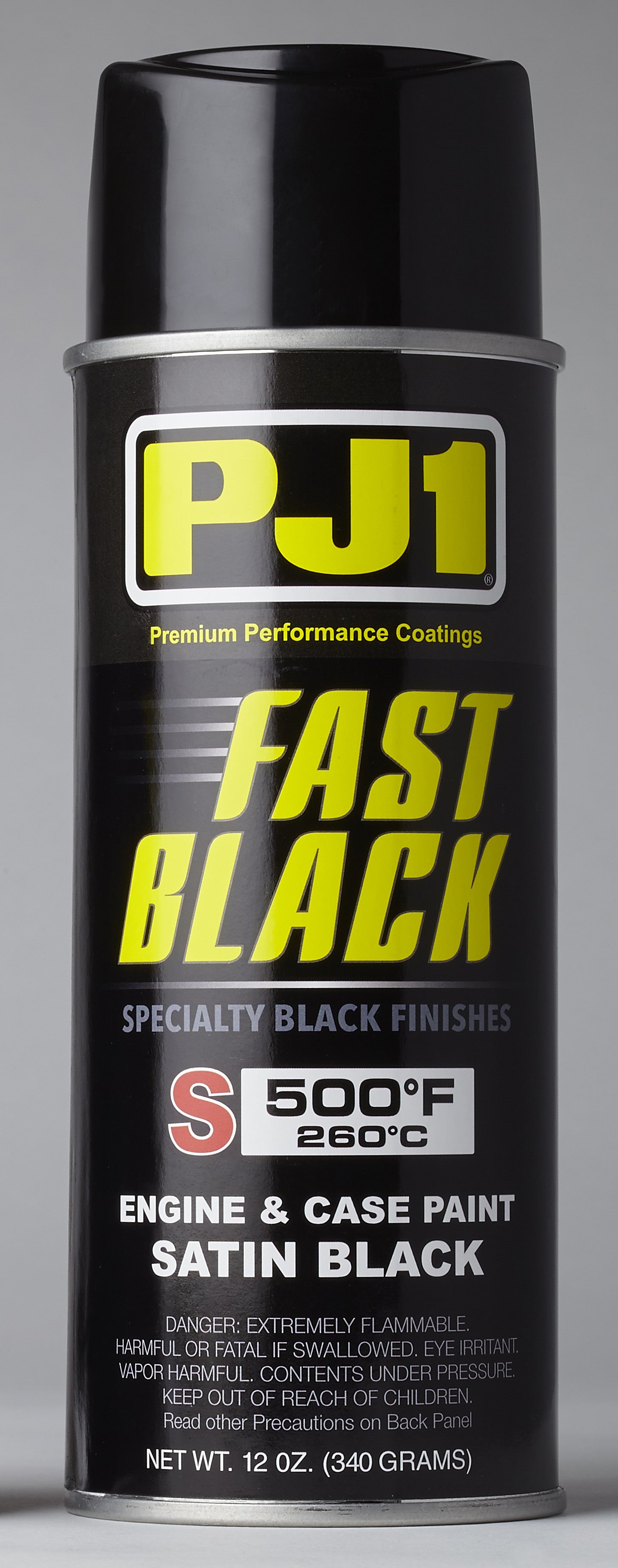 11oz Aerosol Fast Black Paint