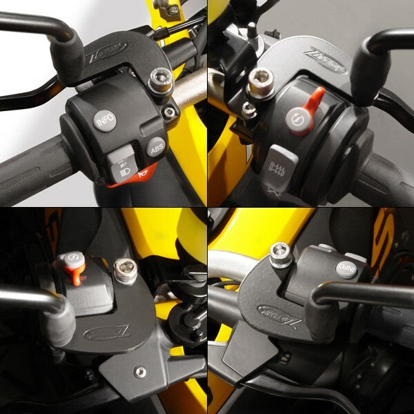 MIRROR EXTENDERS BLACK PAIR BMW #562-09913