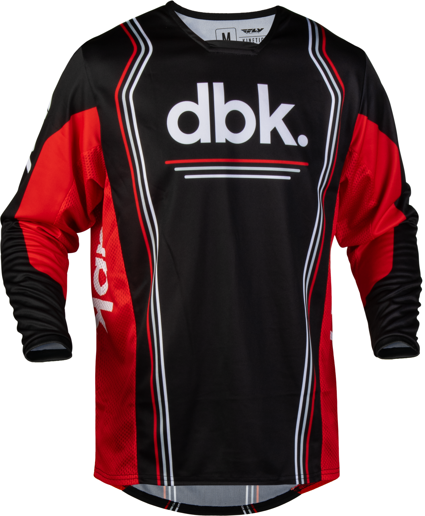 KINETIC DBK JERSEY BLACK/RED/WHITE LG