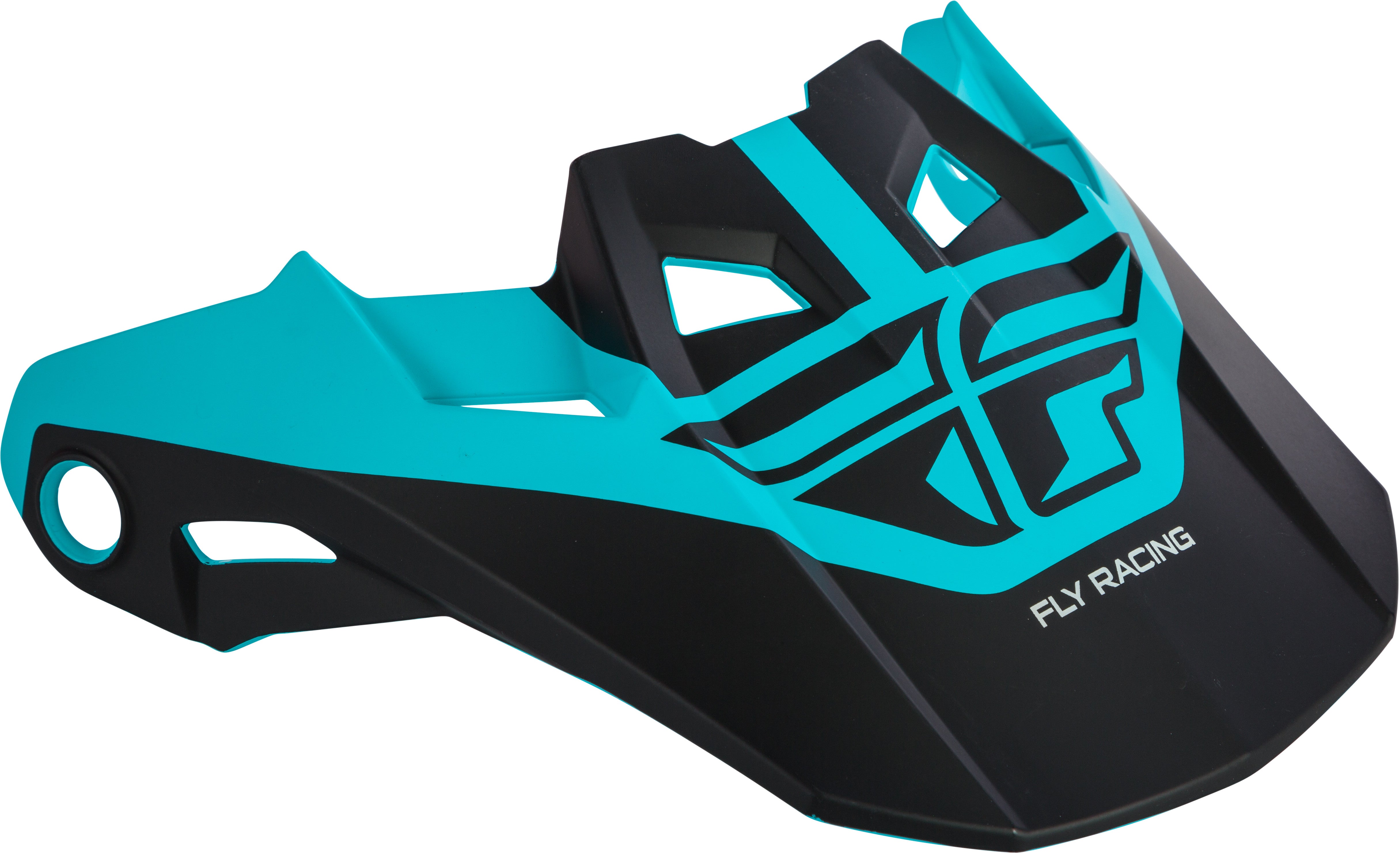 FORMULA VISOR MATTE BLACK/TEAL XS-SM