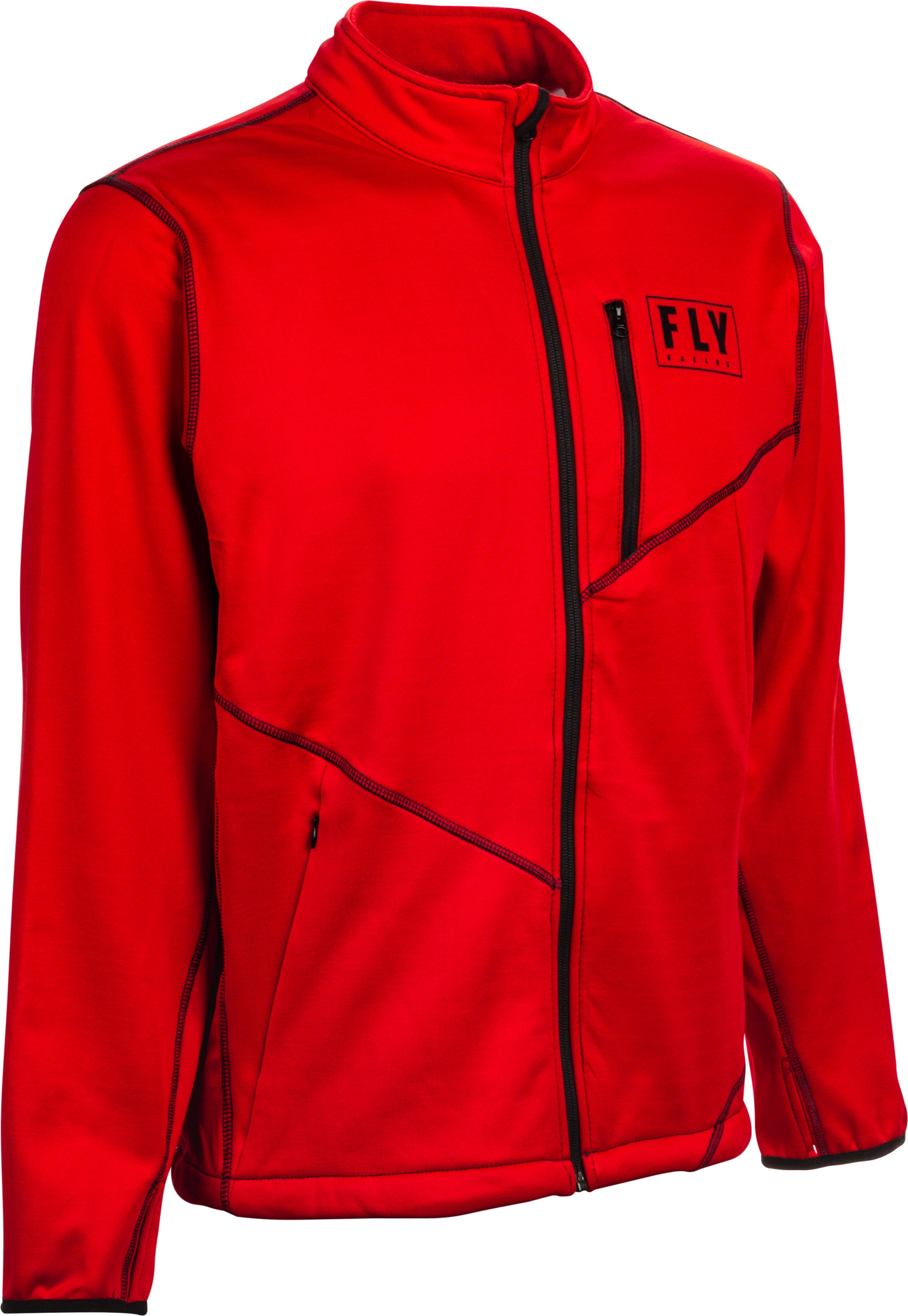 MID-LAYER JACKET RED XL
