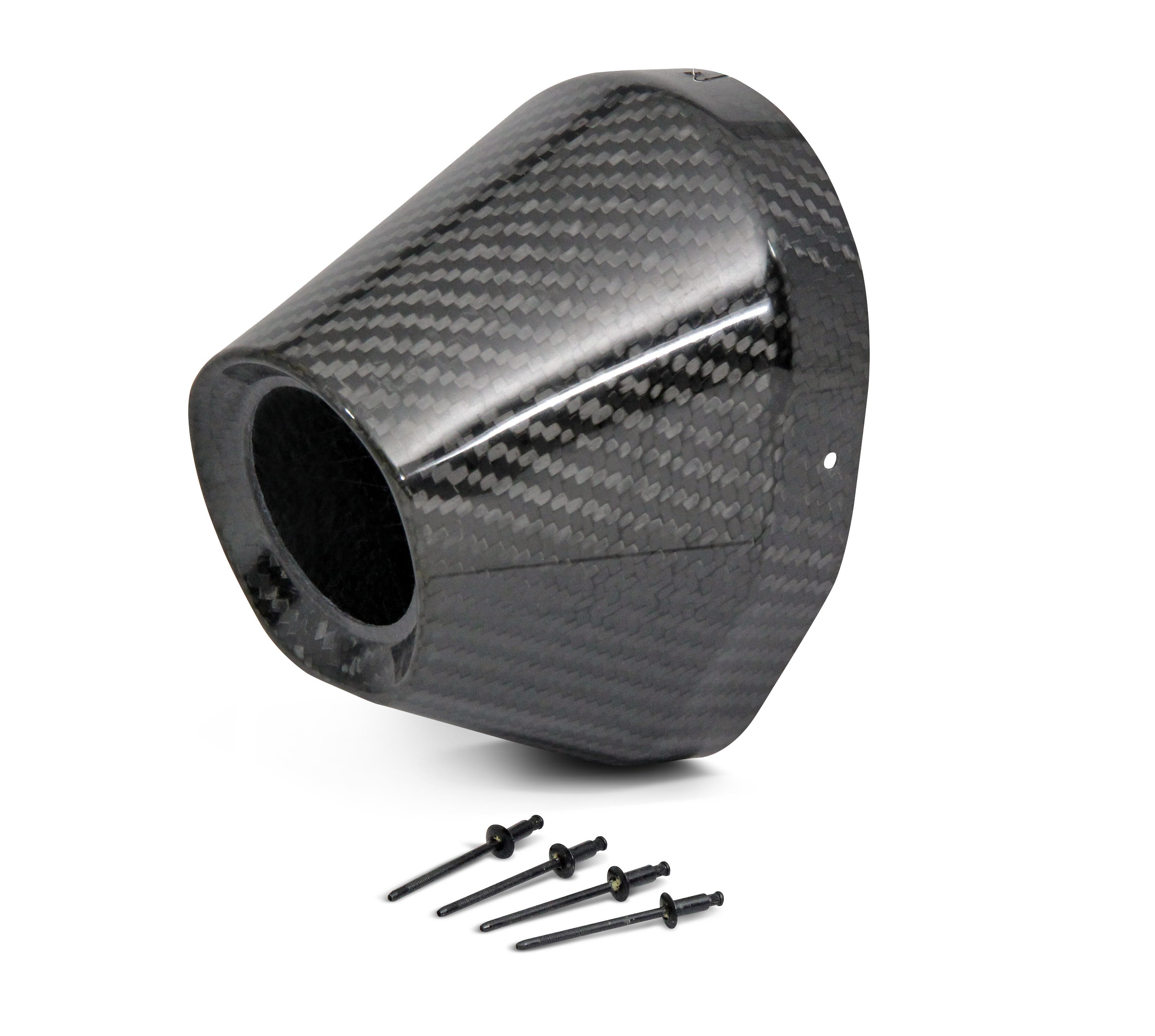 Exhaust Carbon End Cap