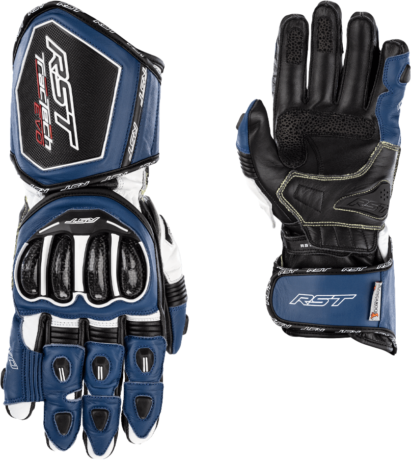 TRACTECH EVO 4 CE GLOVE BLUE/WHITE/BLACK 2XL