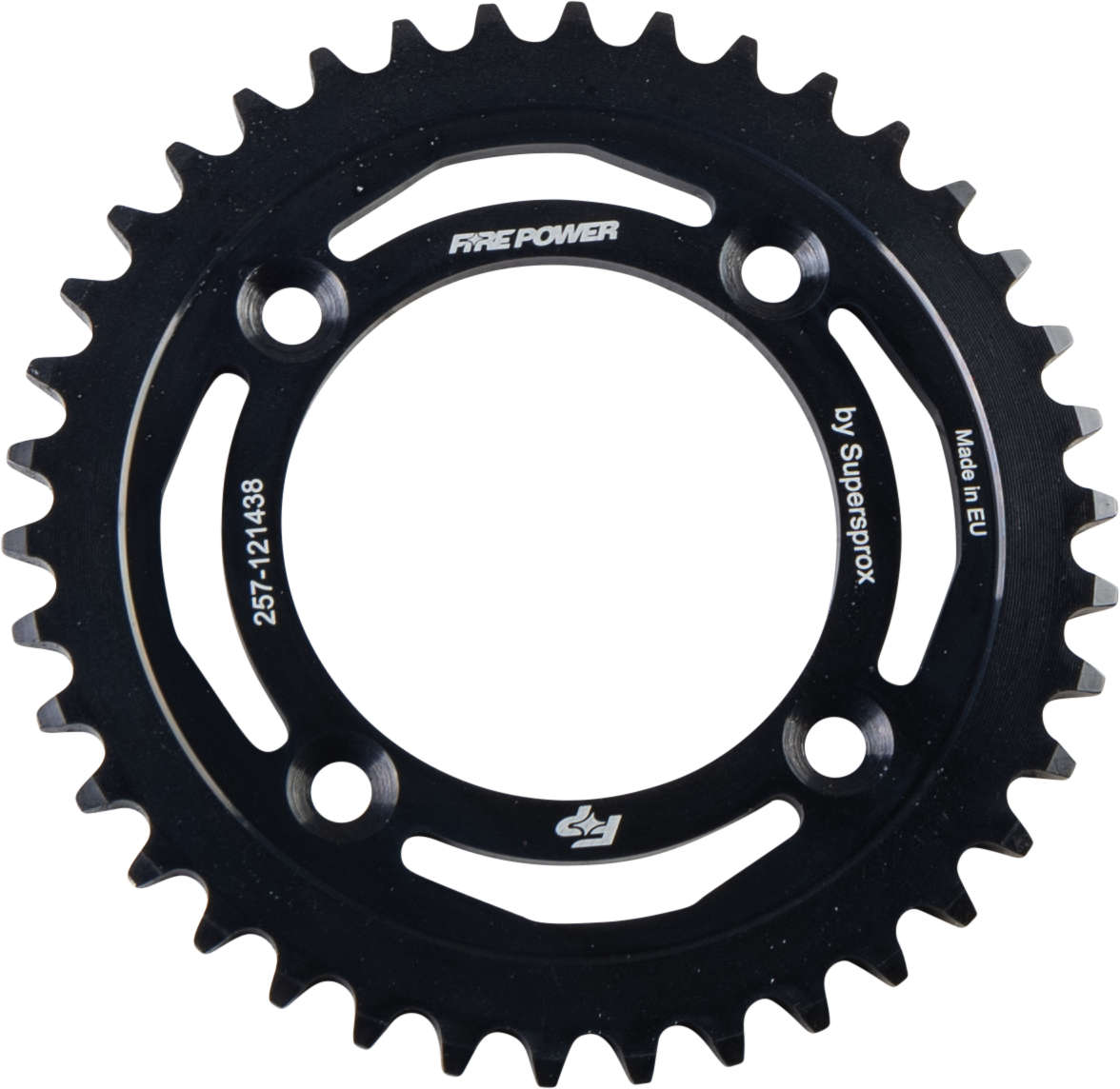 REAR SPROCKET STEEL 38T BLK