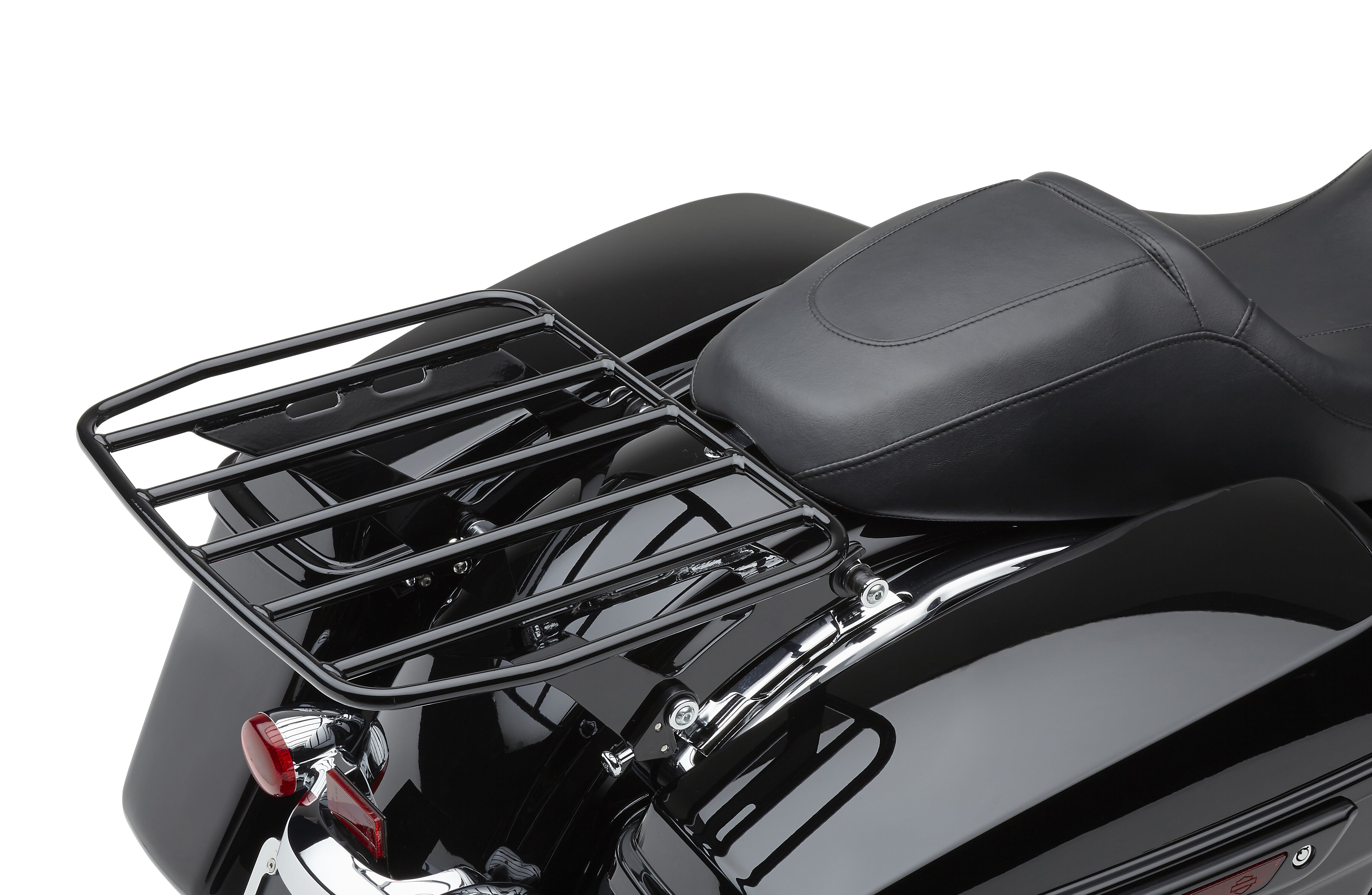 DETACH BIG-A FLAT LUGGAGE RK BLACK FLH/FLT 97-08