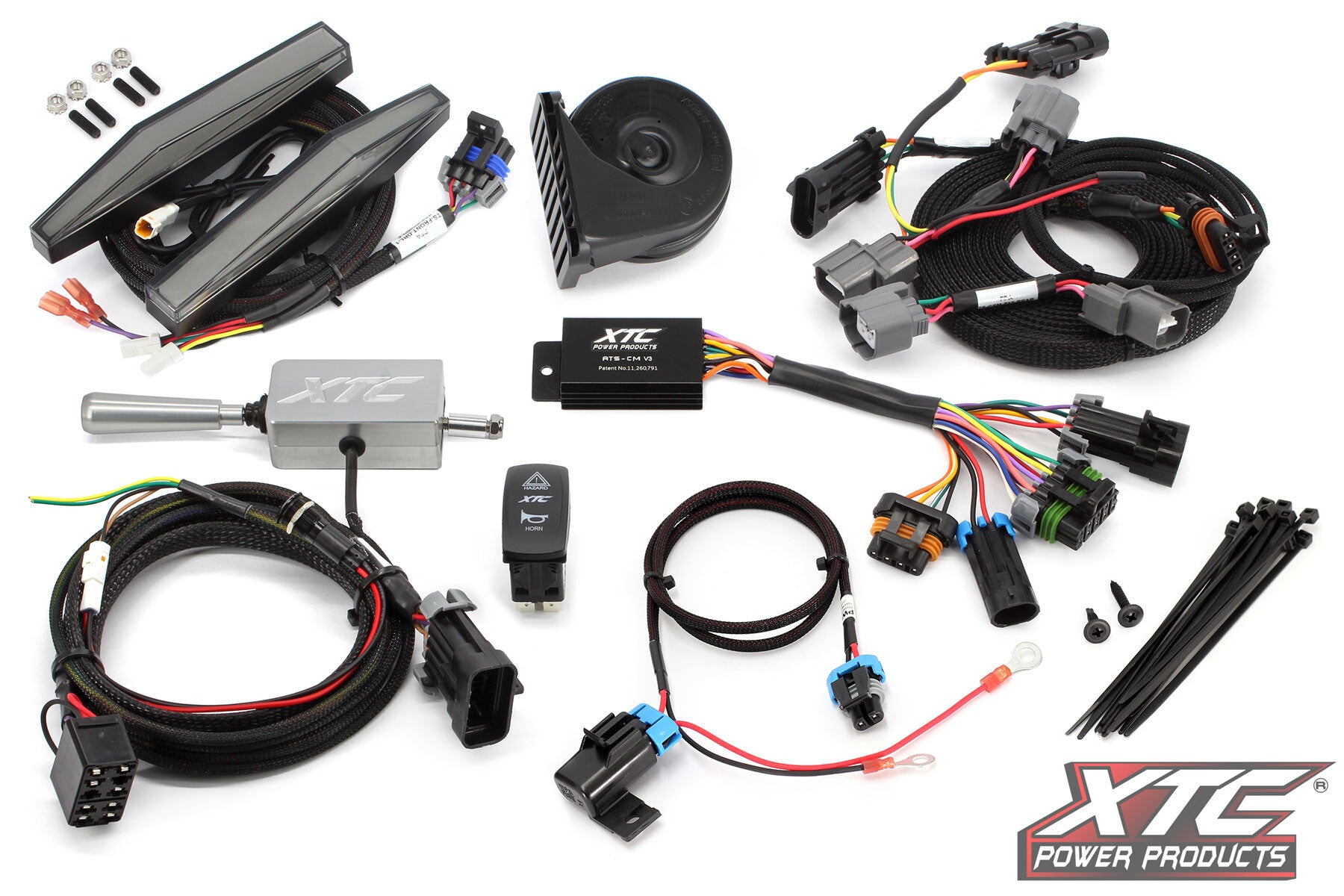 SELF CANCELING TURN SIGNAL WITH BILLET LEVER & DRL CFM