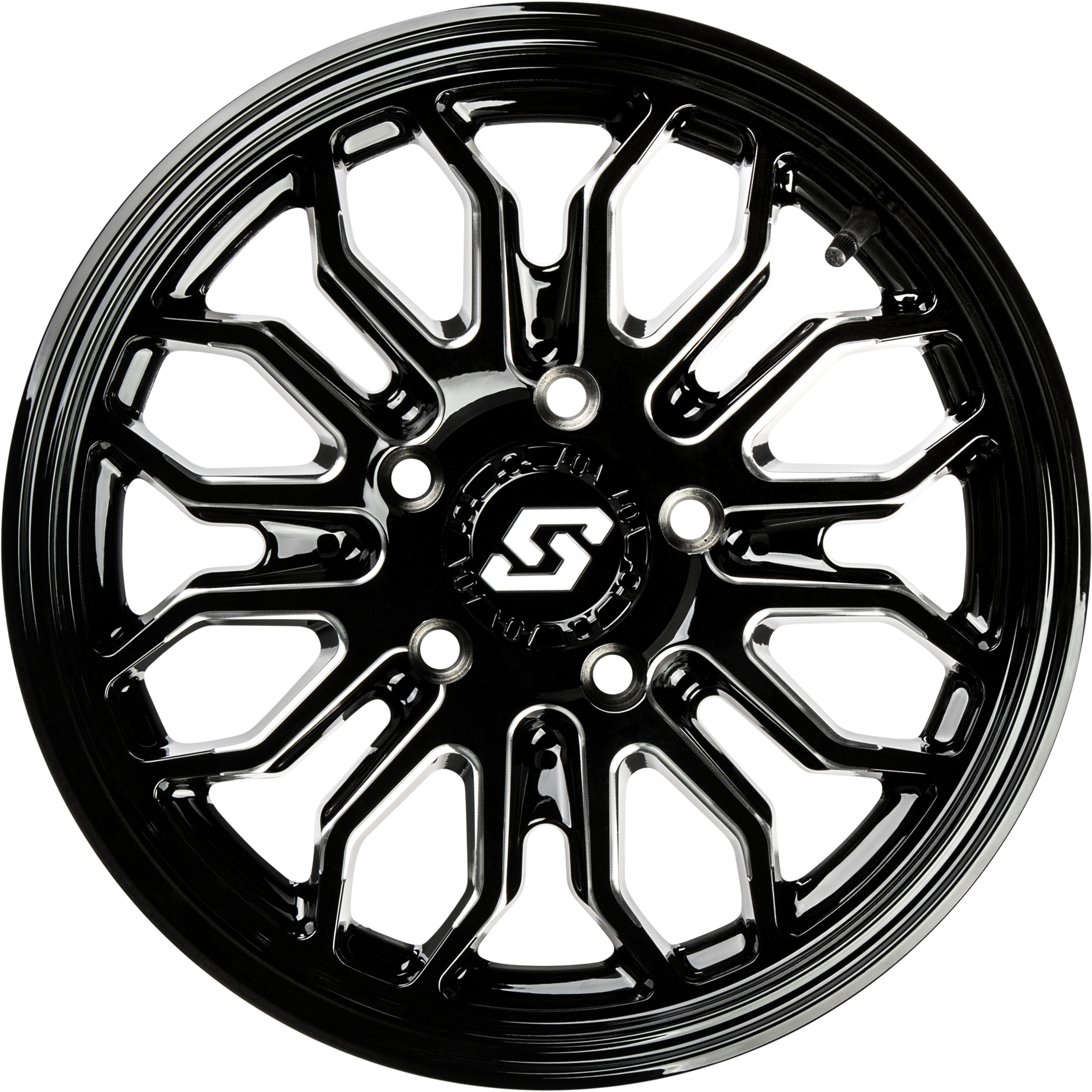 ONYX WHEEL 14X7 4/110 +10MM BLK/MACHINED