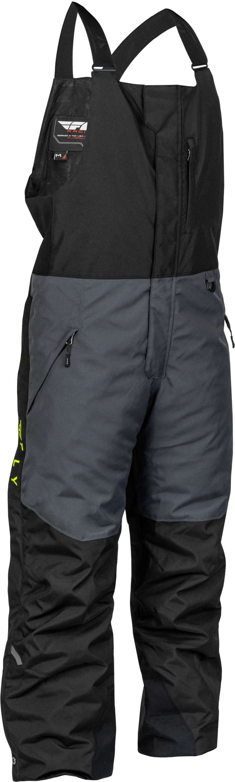 OUTPOST BIB BLACK/GREY/HI-VIS 2X