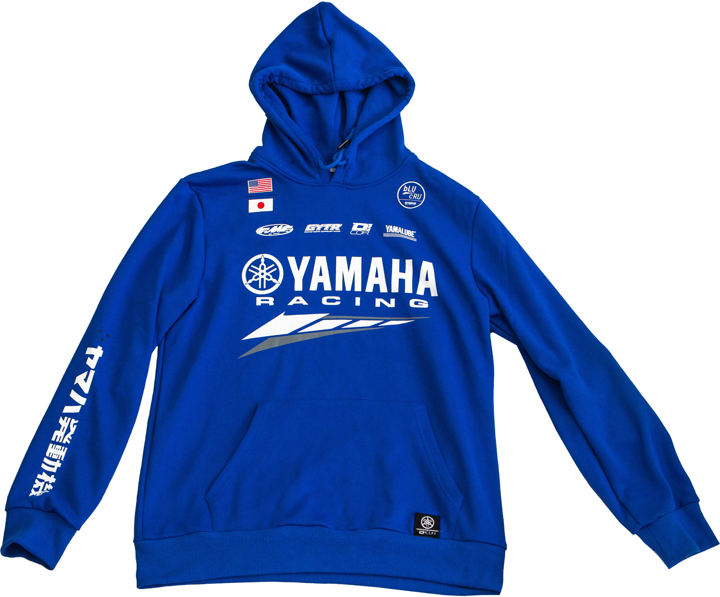 YAMAHA FACTORY SWEATSHIRT BLUE MD