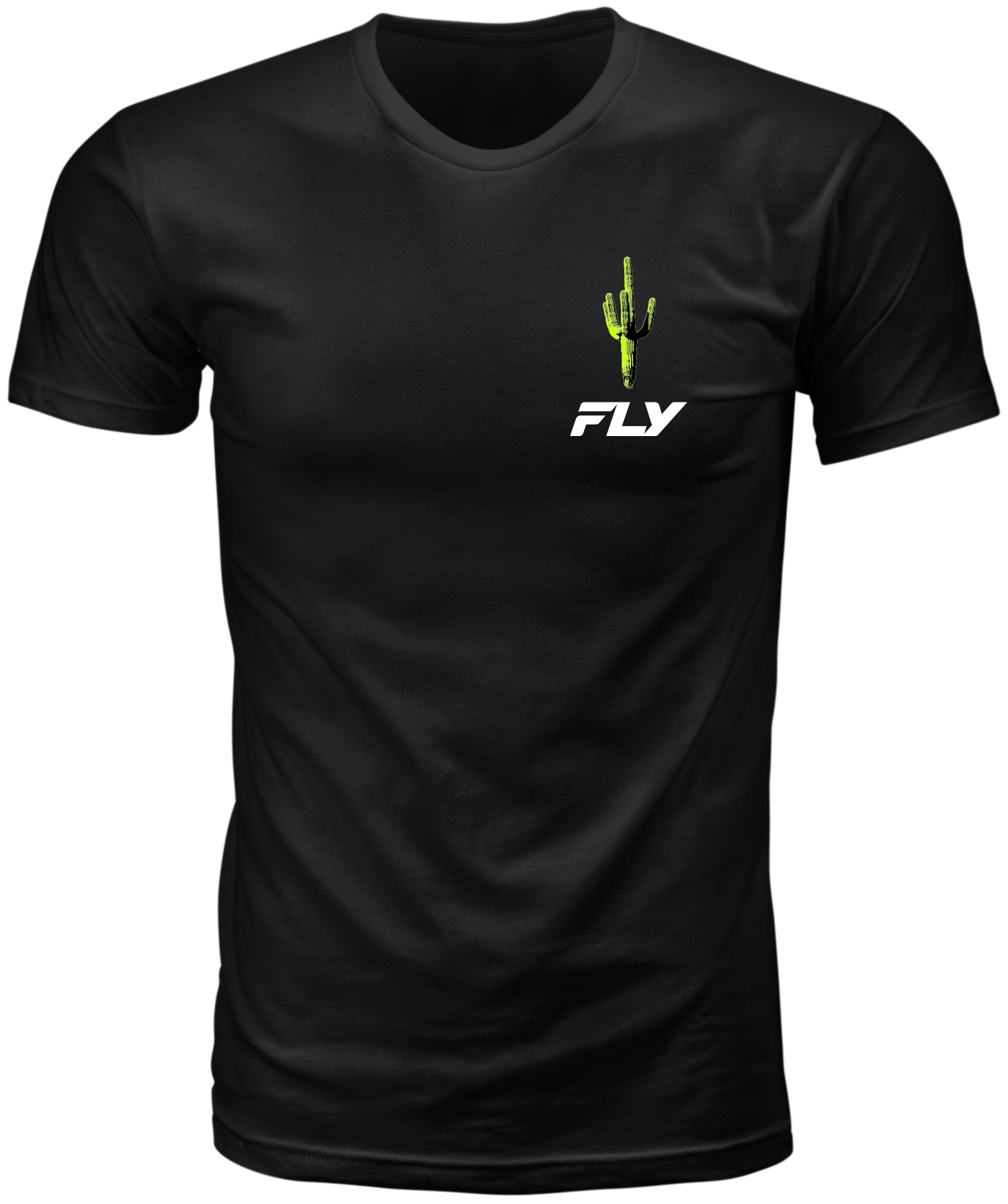 FLY DESERT TEE BLACK XL