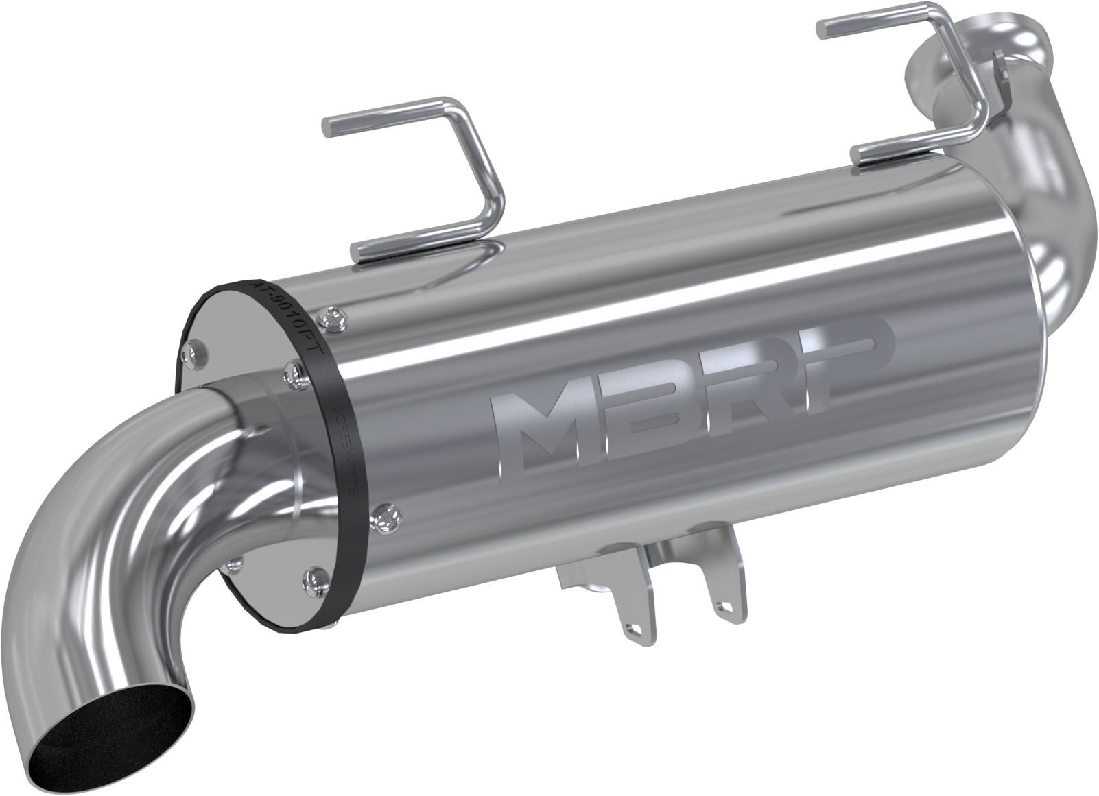 SINGLE SLIP-ON SYSTEM W/ 5" PERFORMANCE MUFFLER CHROME