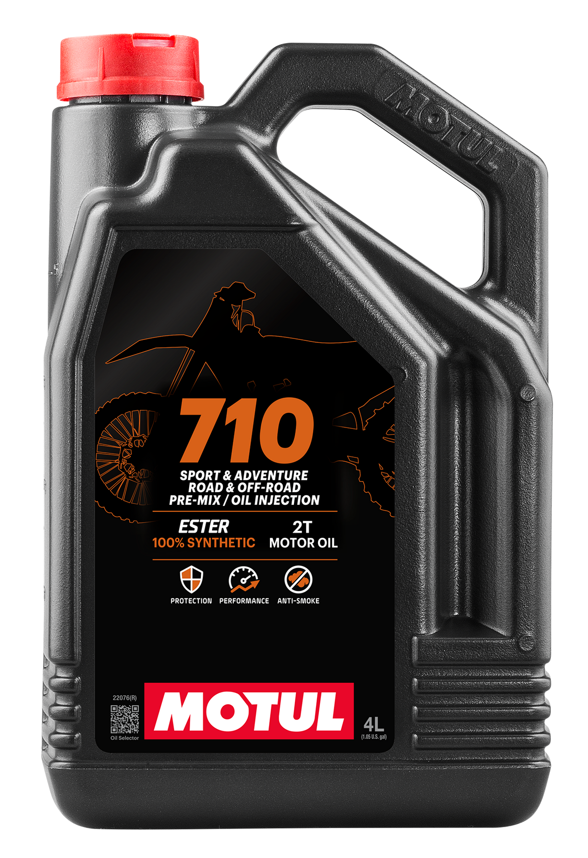 710 RACING PREMIX OIL 2T 4L 4/CASE