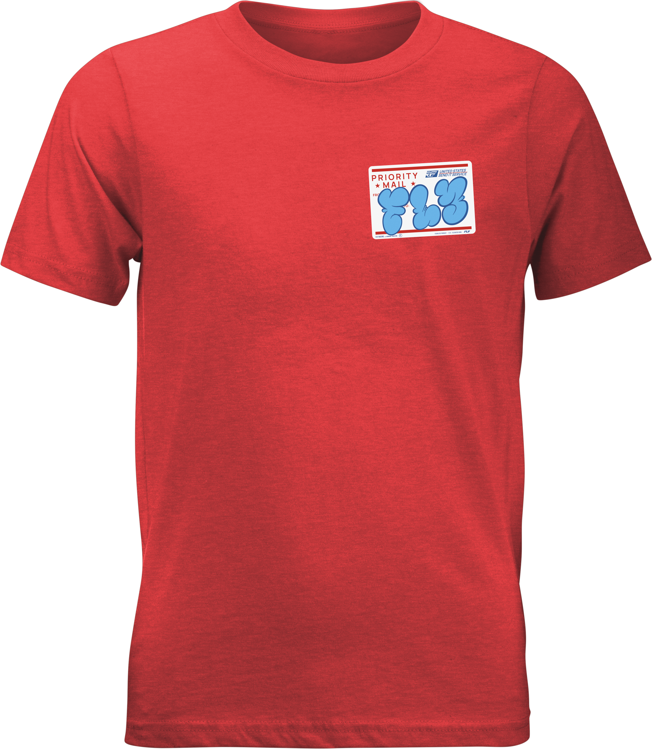 YOUTH FLY GRAFFITI TEE RED YM