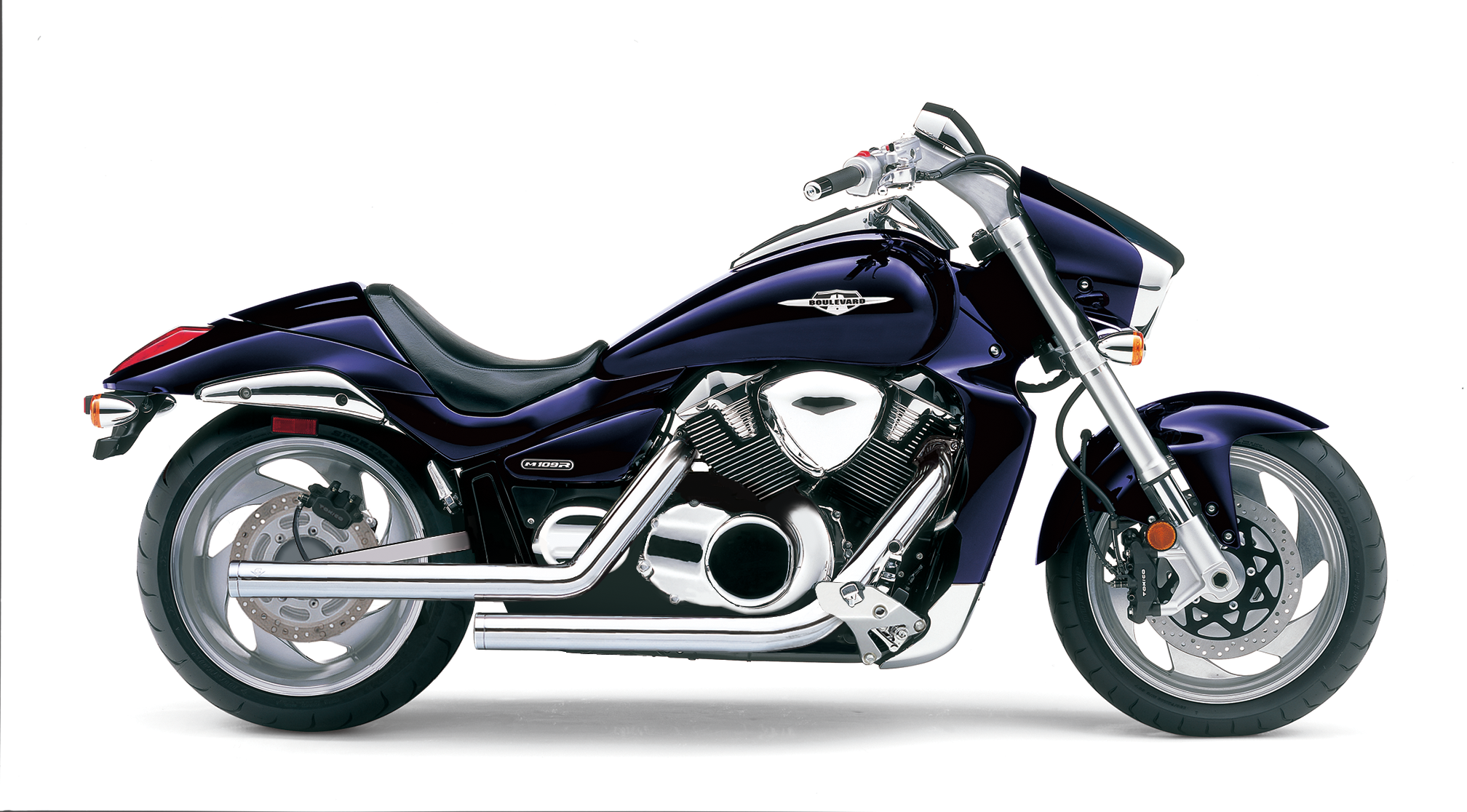 DRAGSTERS FULL SYSTEM CHROME SUZ M109R 06-14