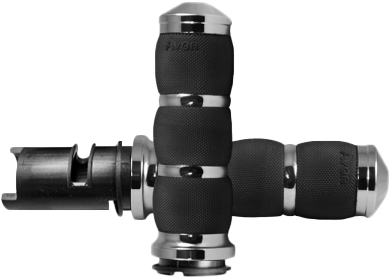 AIR CUSHION CHROME TWIST GRIP