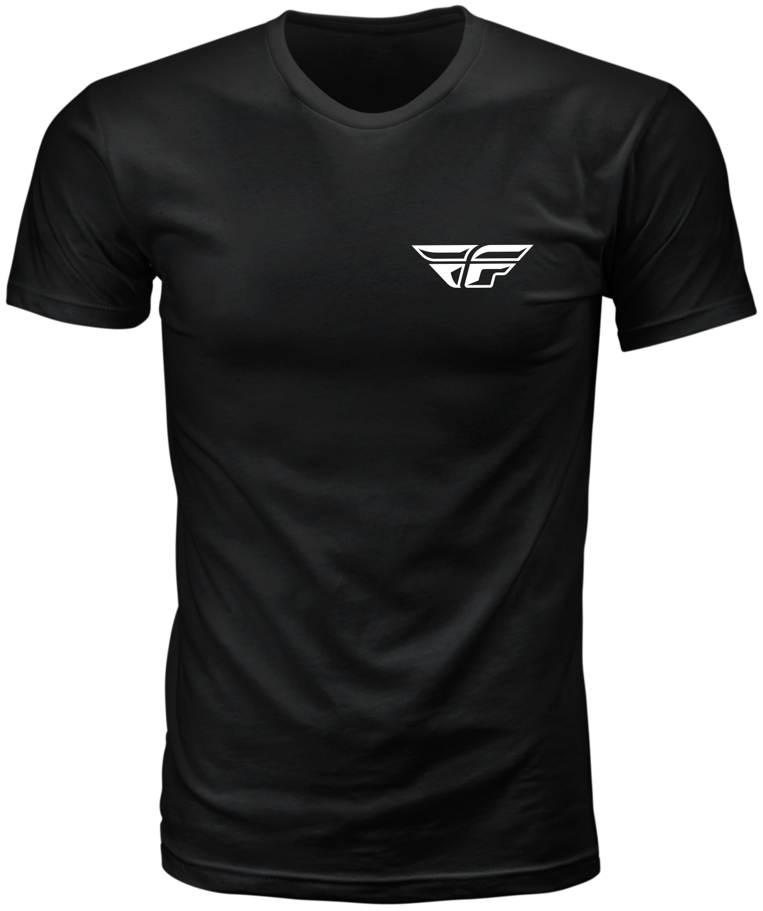 FLY STAPLE TEE BLACK 2X