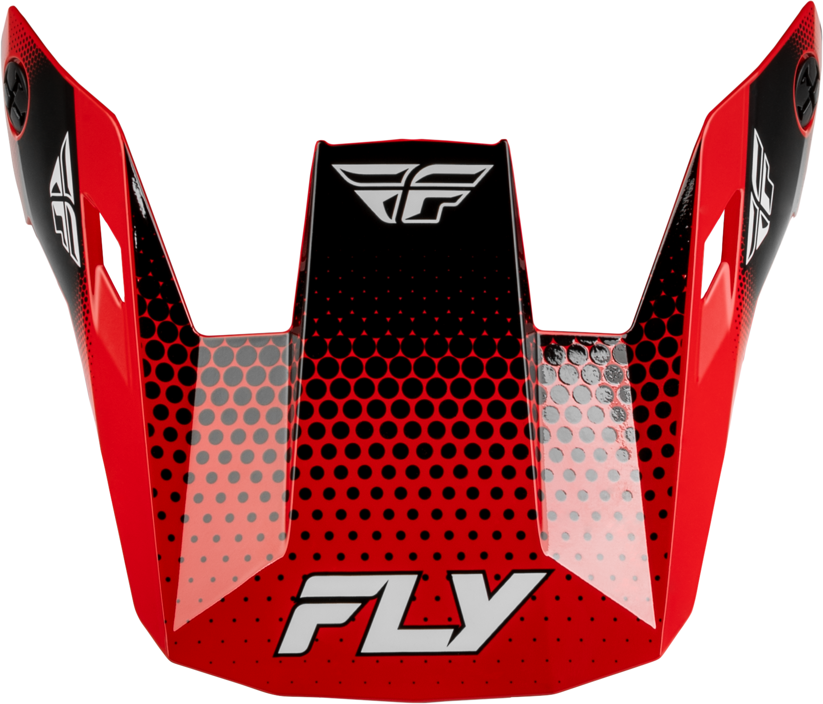 RAYCE SONAR HELMET VISOR RED/BLACK/WHITE XS-LG