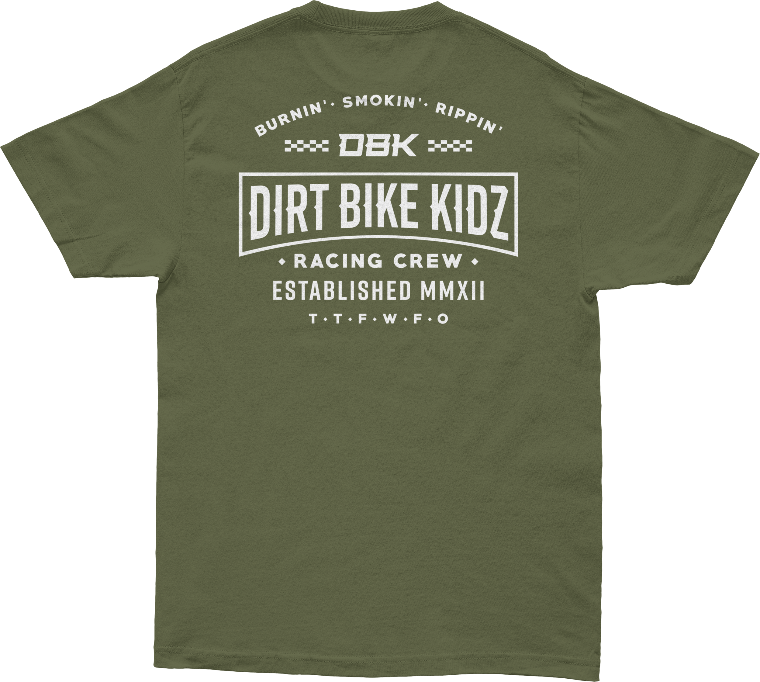SPEED & STYLE TEE MILITARY GREEN XL