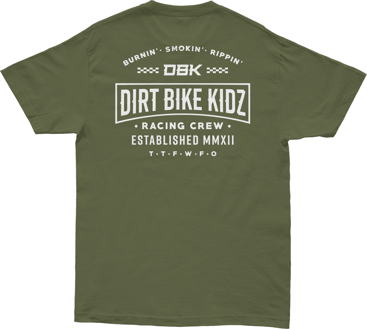 SPEED & STYLE TEE MILITARY GREEN SM