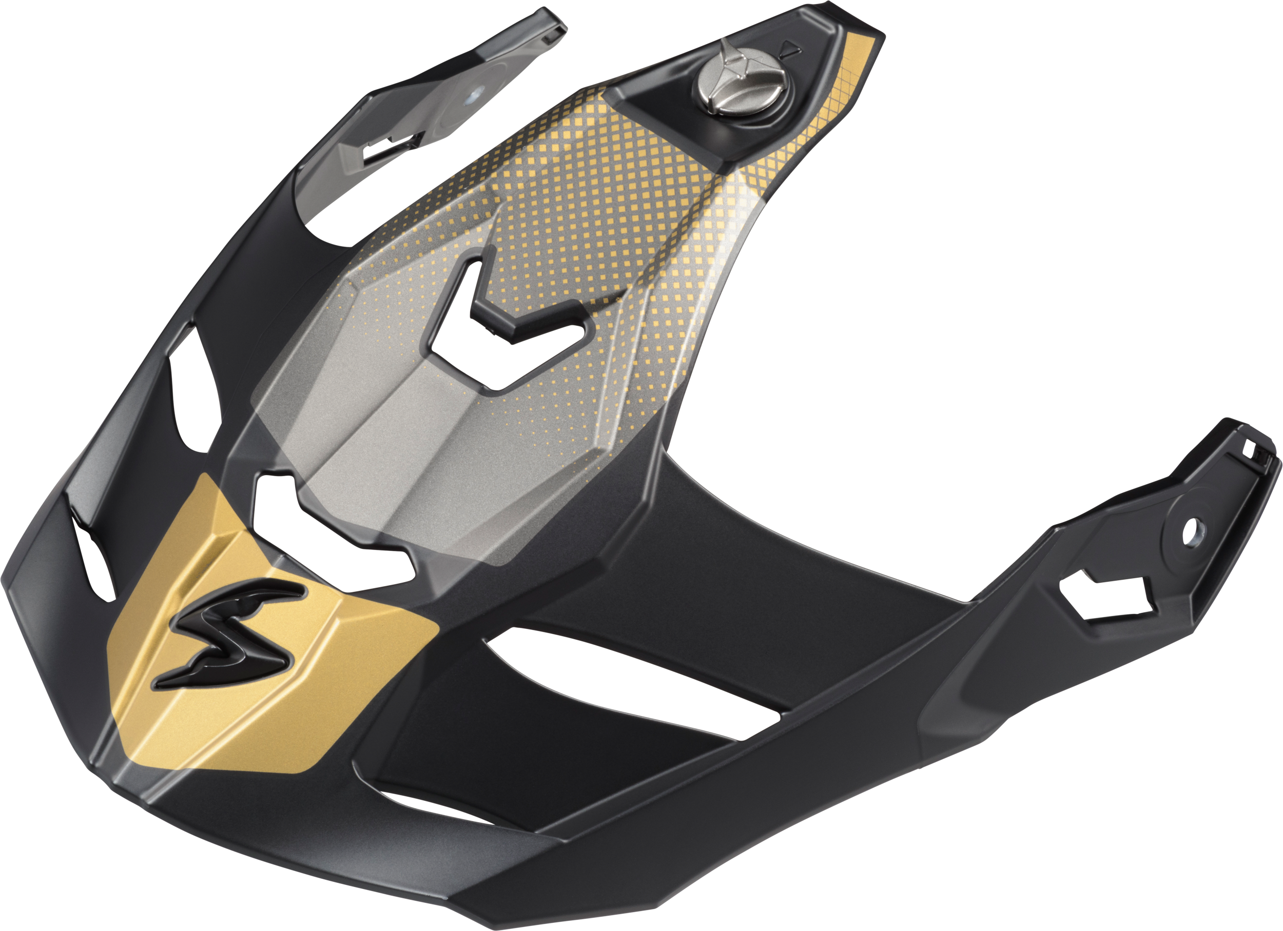 XT9000 PEAK VISOR TRAILHEAD MATTE GOLD