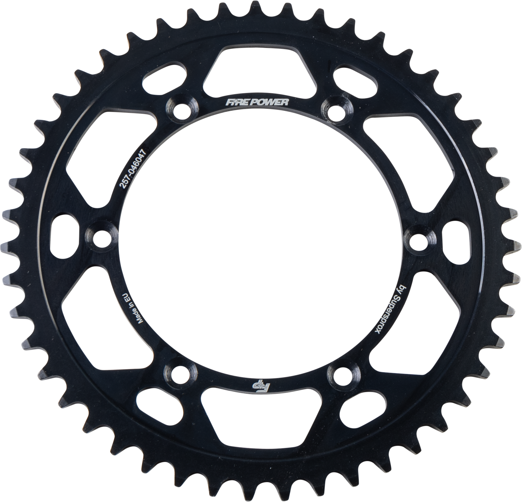 REAR SPROCKET STEEL 47T BLK