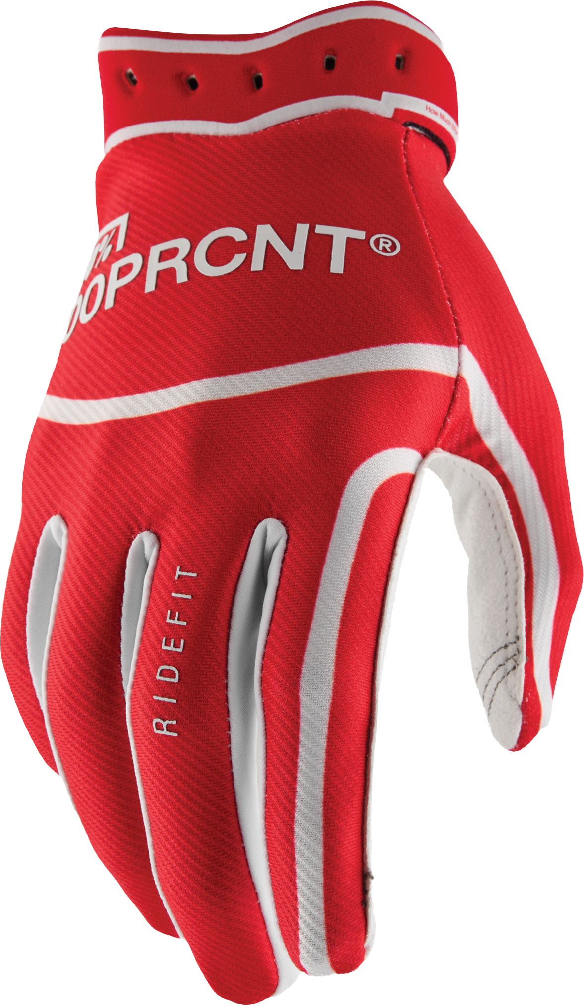 RIDEFIT GLOVES RED MD