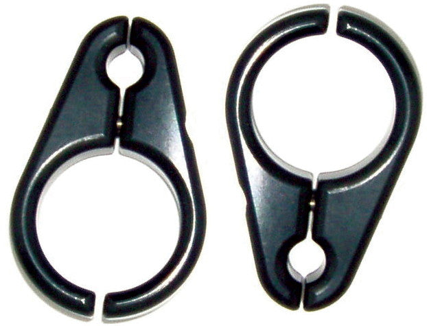BRAKE LINE CLAMP 3/4"ARM X 5/1 6"LINE (BLACK)