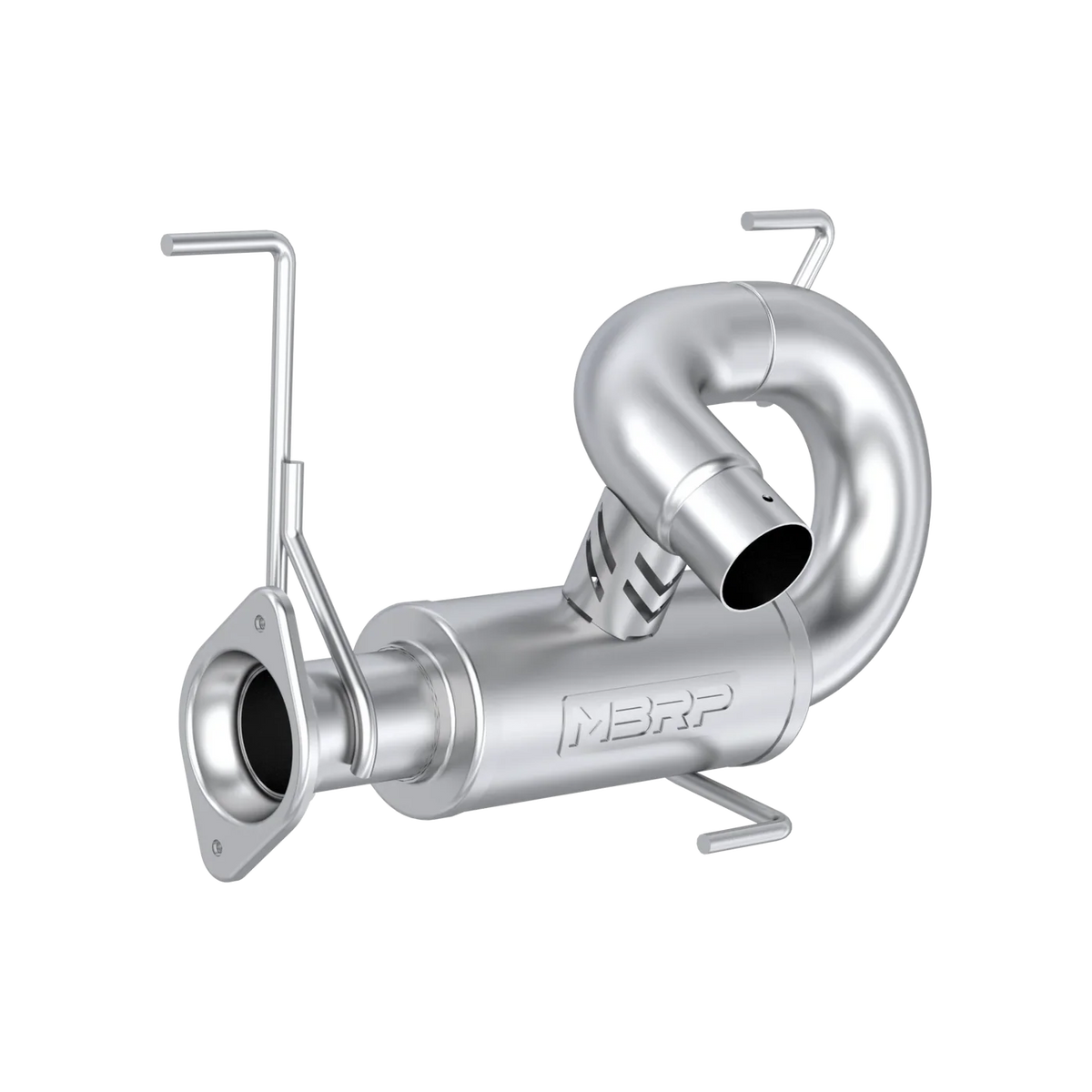 SINGLE SLIP-ON SYSTEM W/ 5" PERFORMANCE MUFFLER CHROME