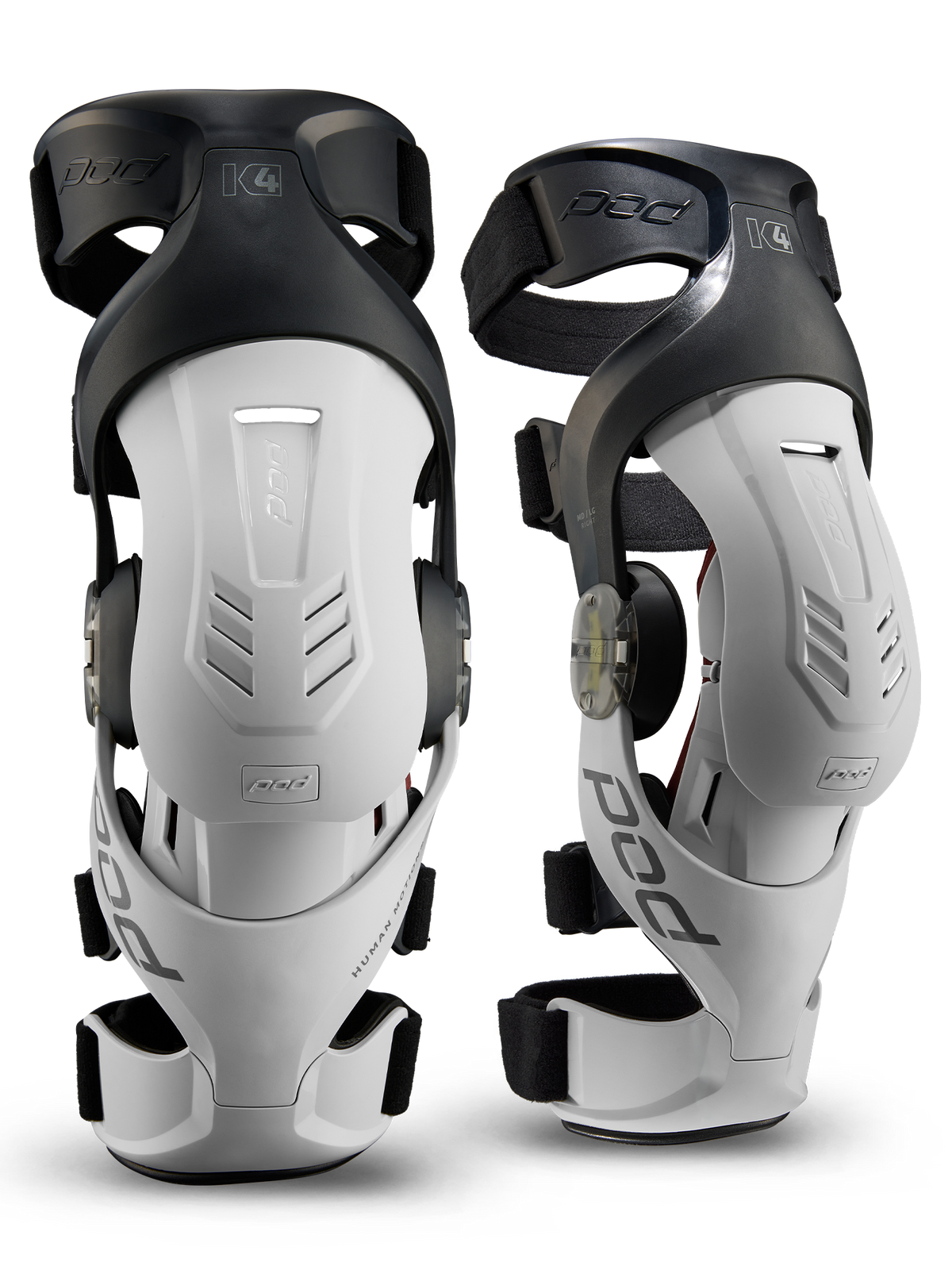 K4 3.0 KNEE BRACE PR STEALTH GREY PAIR 3X+