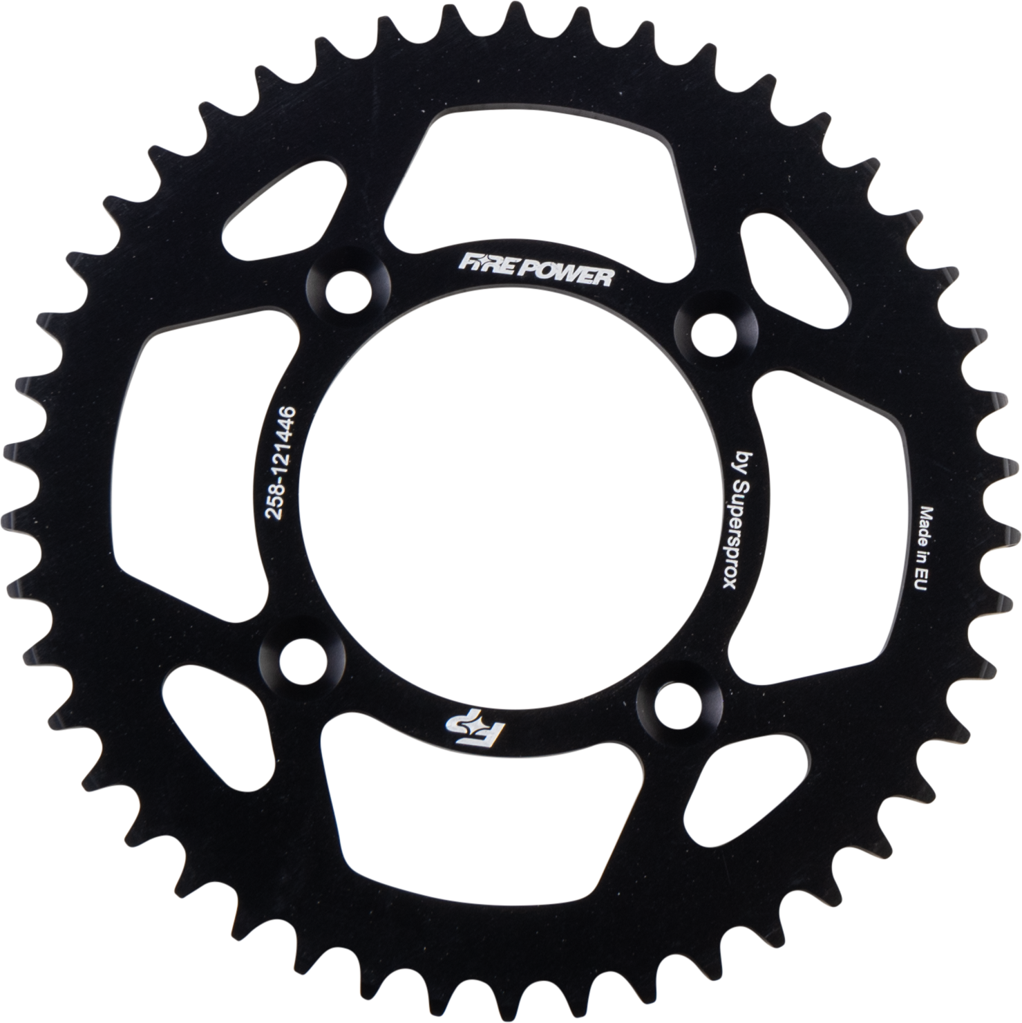 REAR SPROCKET ALUMINUM 46T BLK