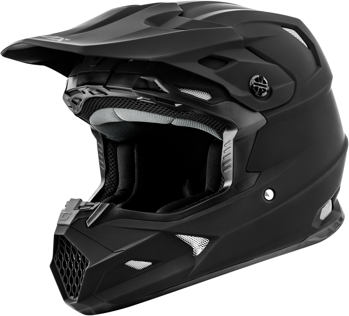 MX-96 SOLID HELMETS MATTE BLACK SM