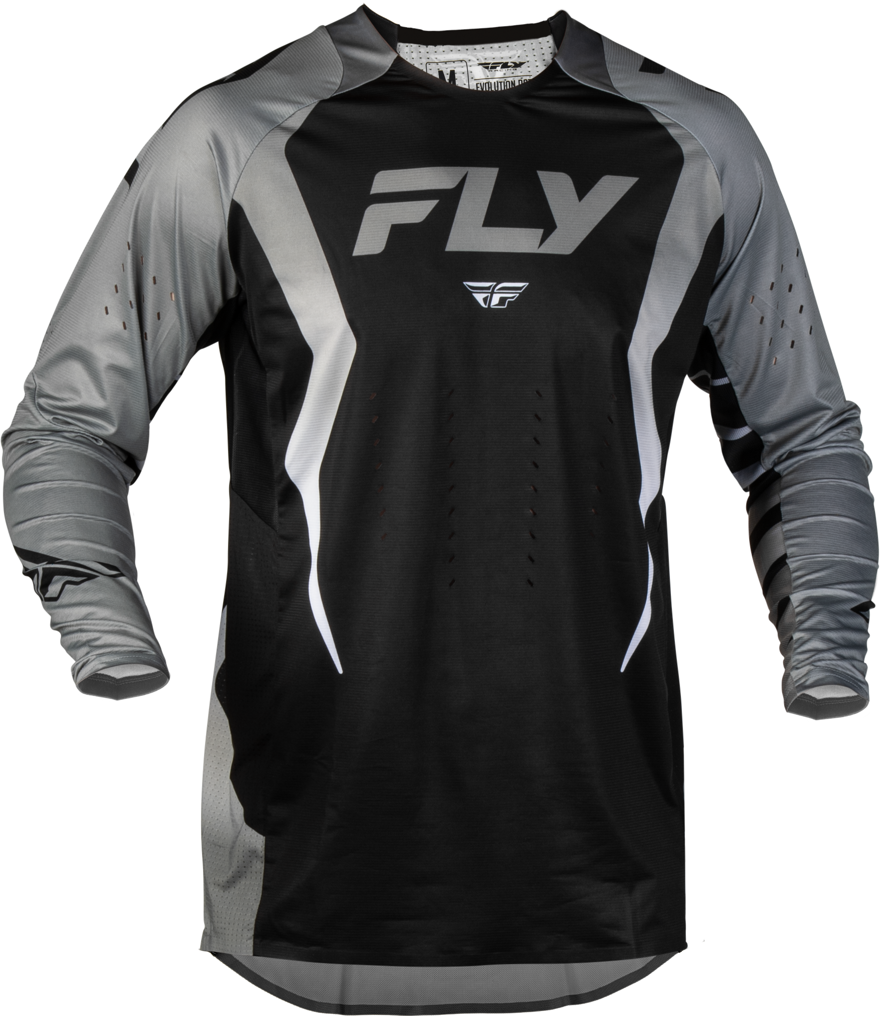 EVOLUTION  DST BOLT JERSEY BLACK/GREY XL
