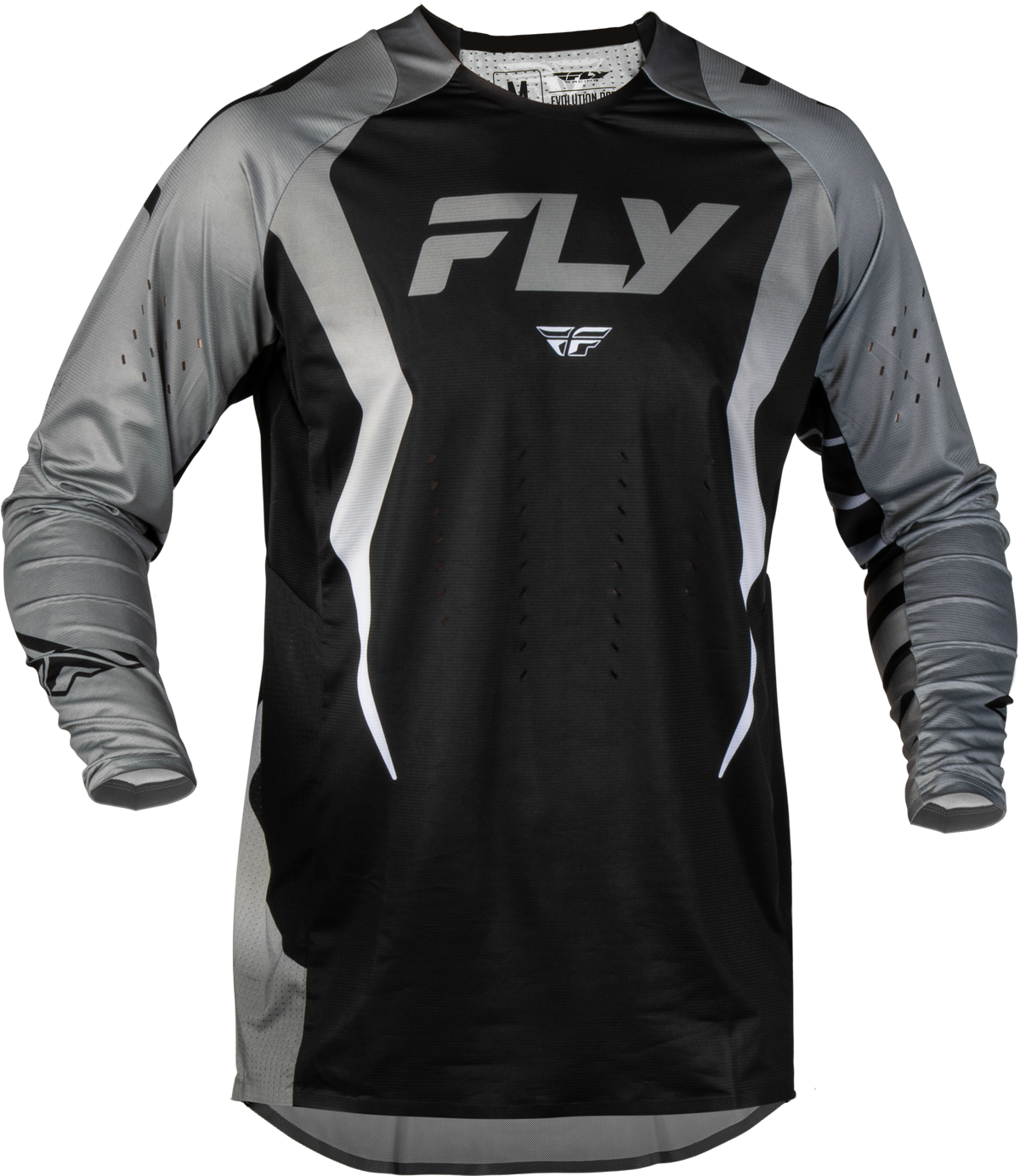 EVOLUTION  DST BOLT JERSEY BLACK/GREY SM