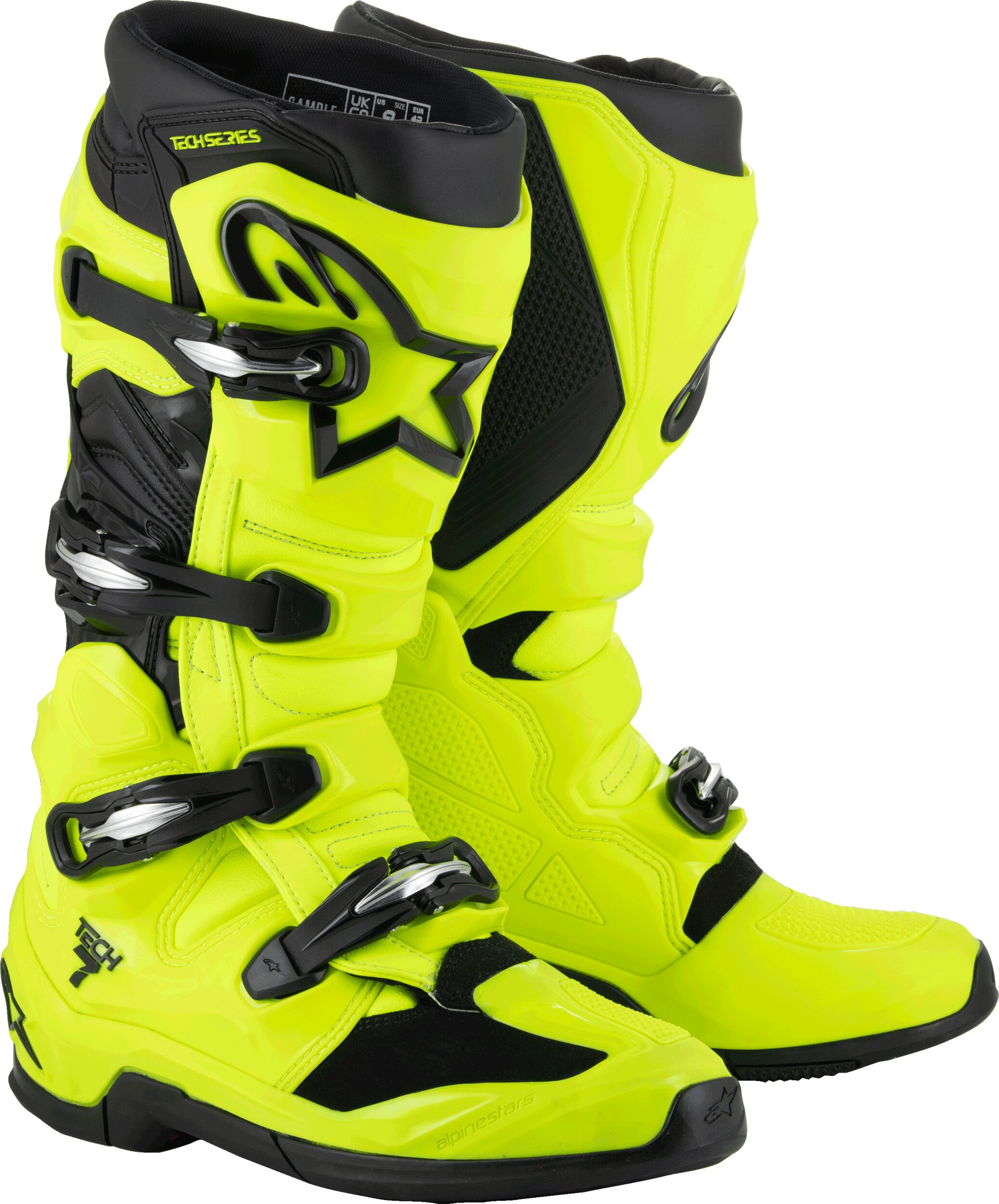 TECH 7 BOOTS YELLOW FLUO/BLACK 10
