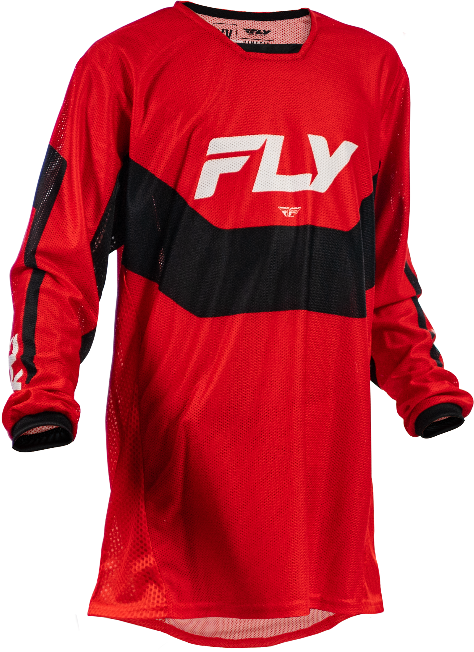 YTH KINETIC MESH JERSEY RED/BLACK/WHITE YL