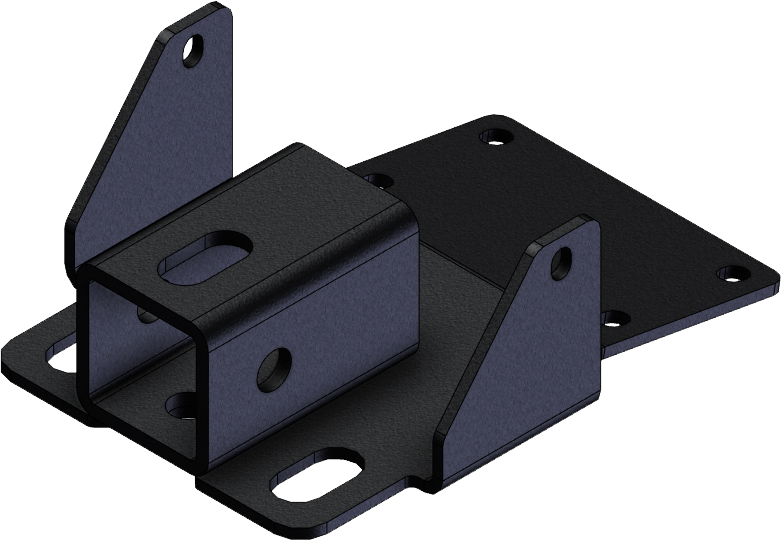 REAR 2" RECEIVER KAW