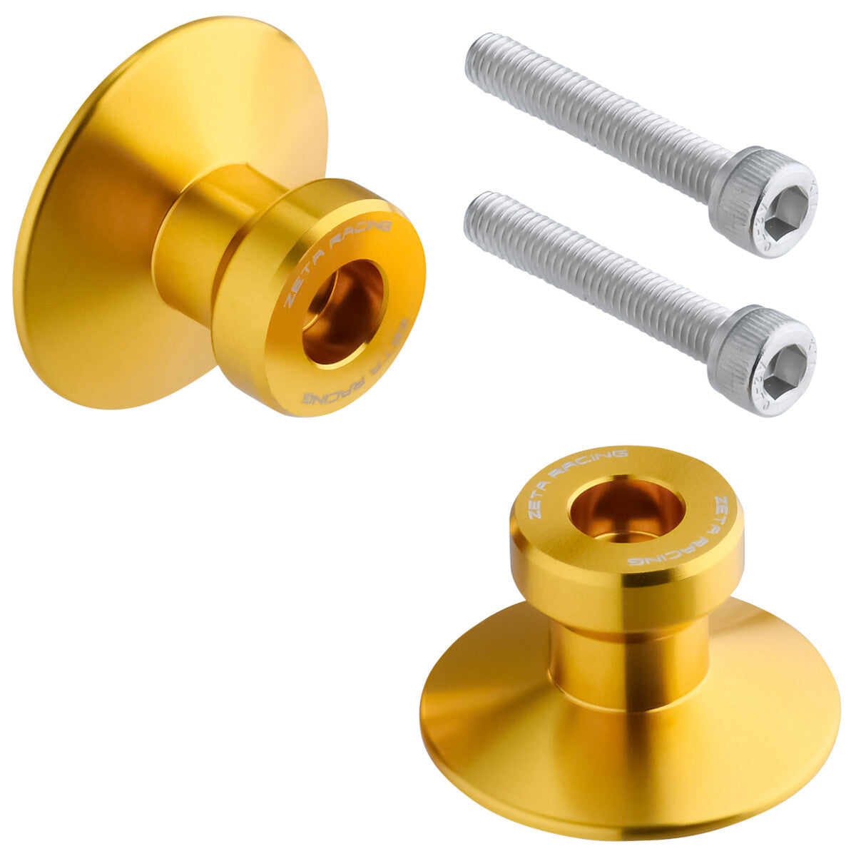 SWINGARM SPOOLS M6 GOLD