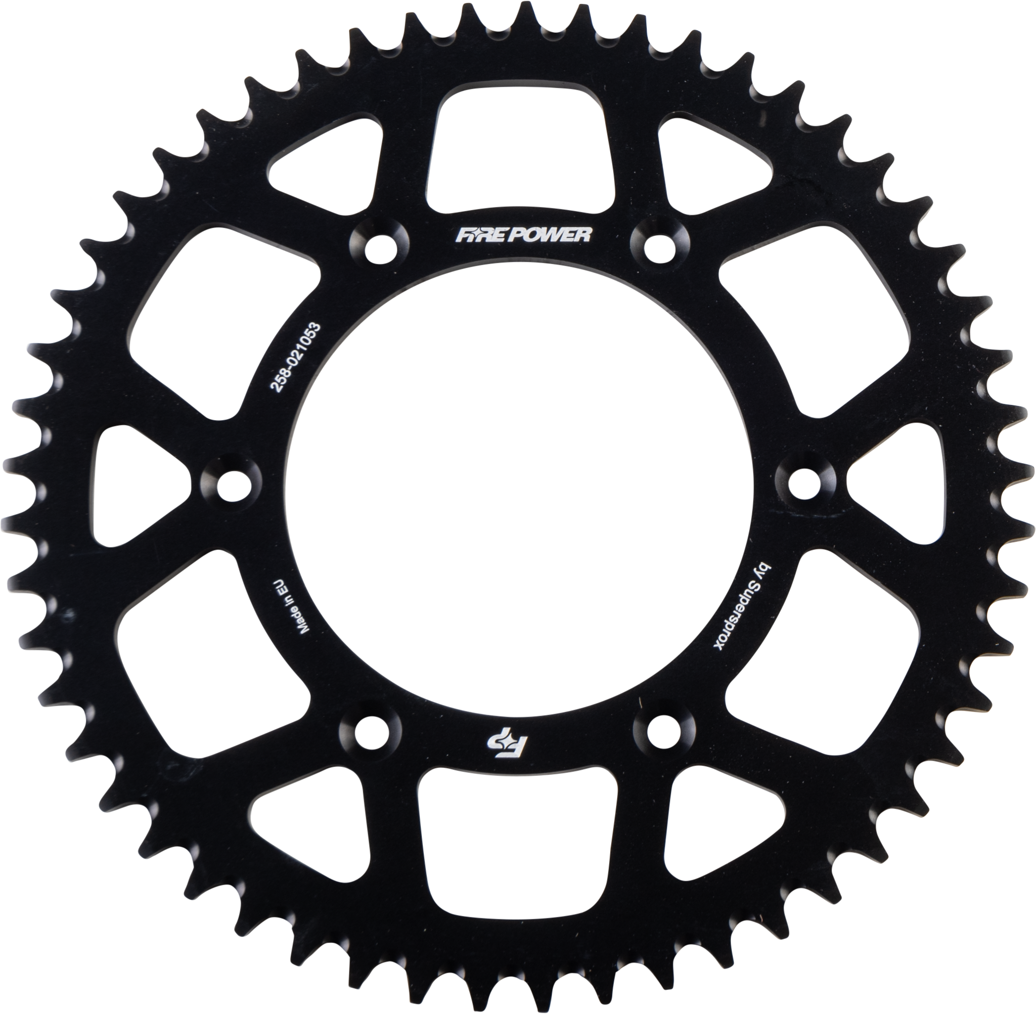 REAR SPROCKET ALUMINUM 53T BLK