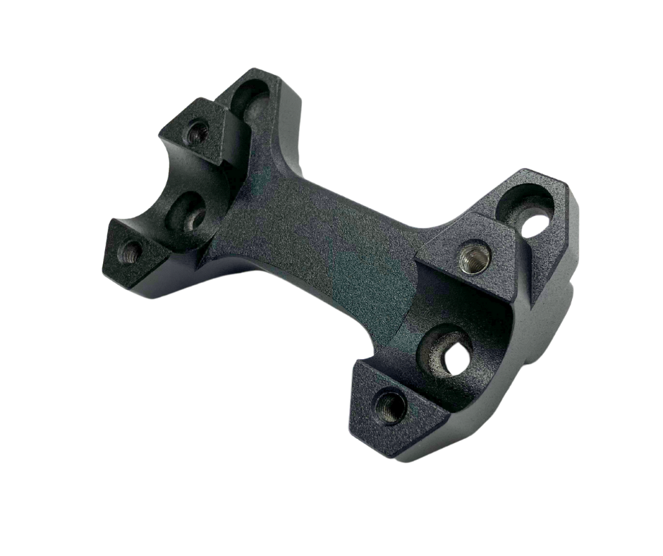 HANDLEBAR RISERS BLACK SUZ