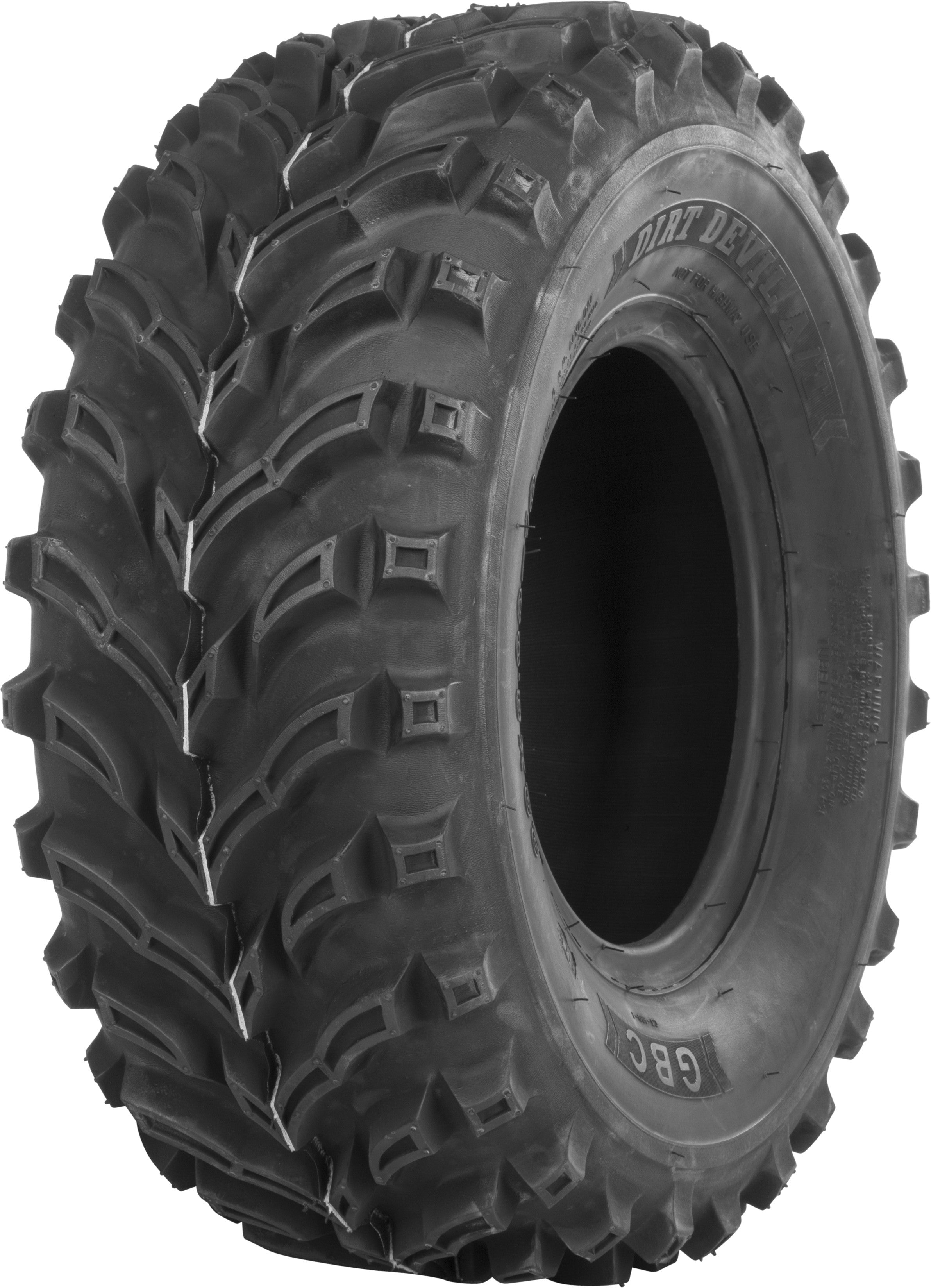 TIRE DIRT DEVIL A/T FRONT 25X8-12 BIAS LR340LBS
