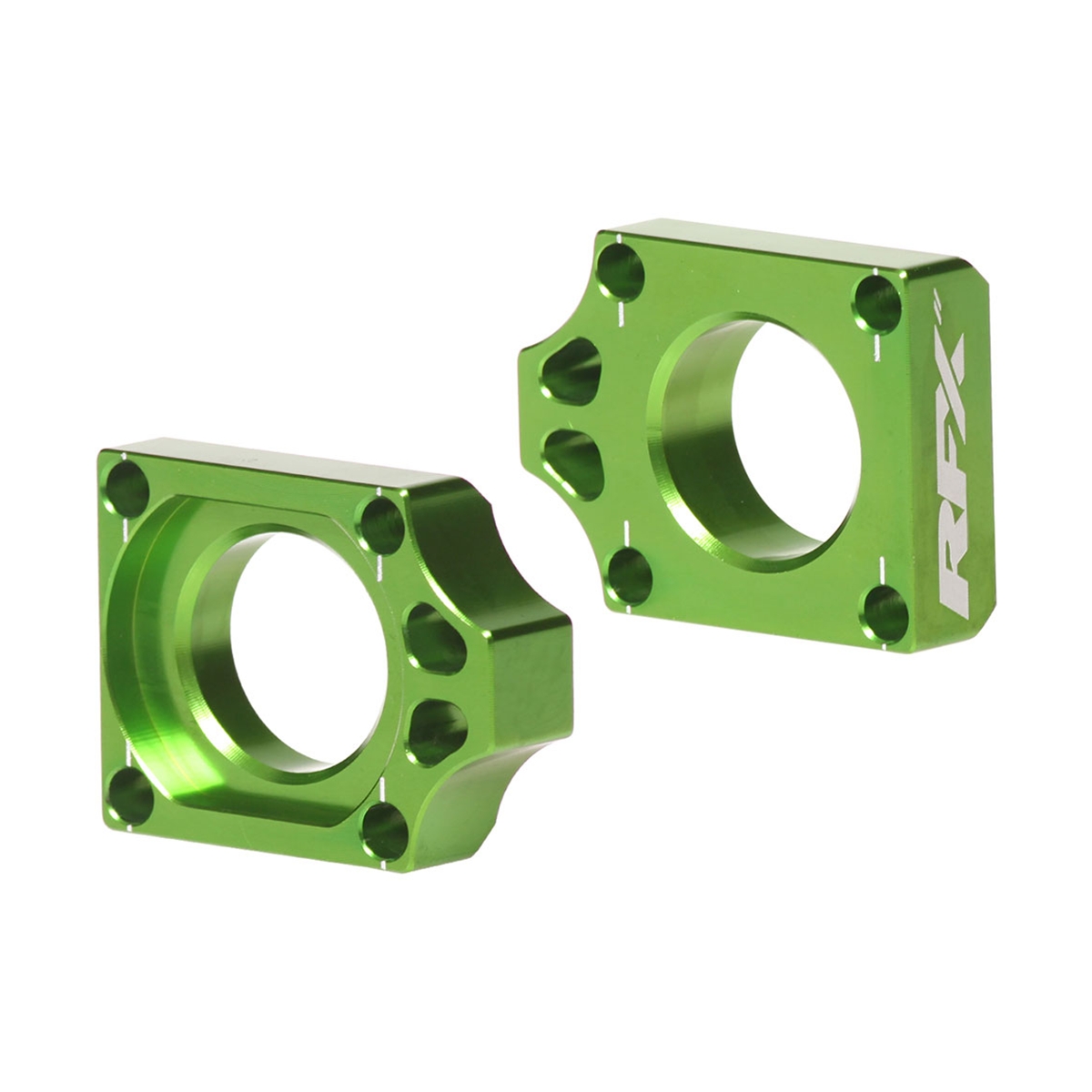 REAR AXLE BLOCKS GREEN KAW